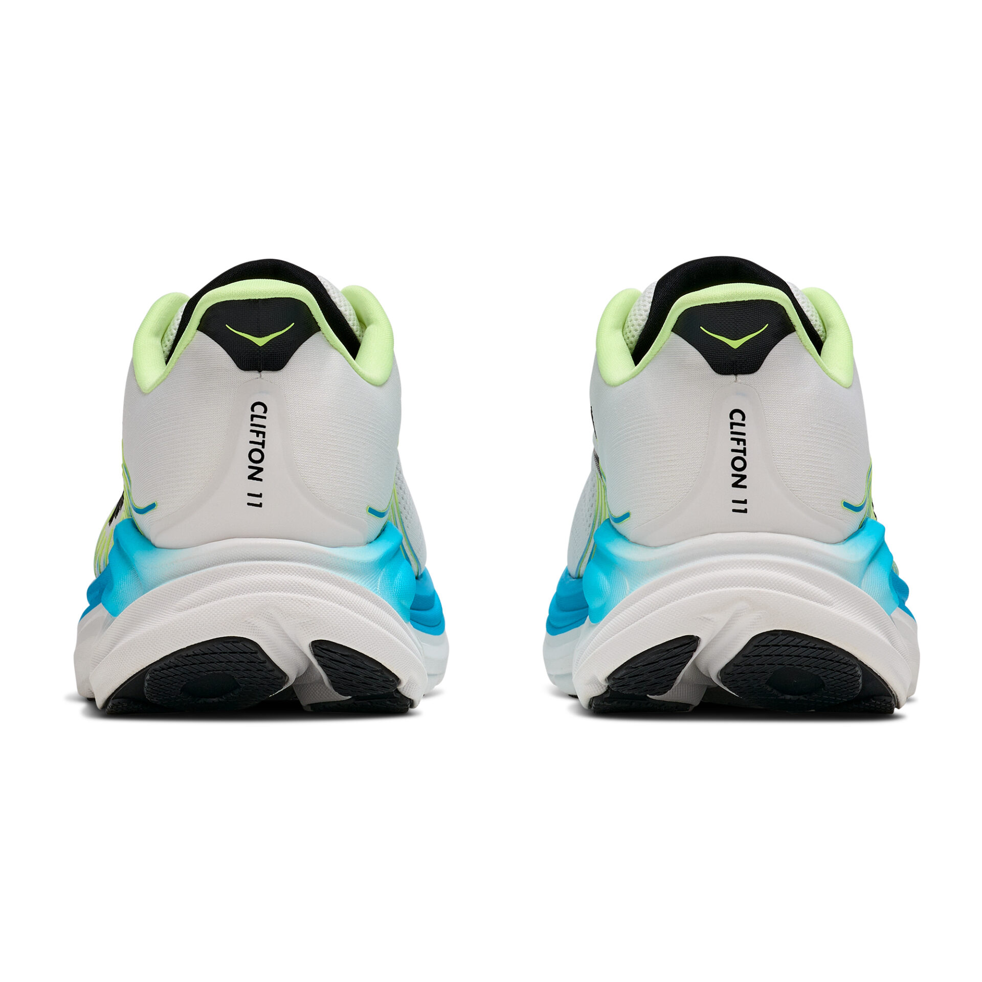 Hoka Men's Clifton 11 (Wide 2E) - Frost/Black - Image 8