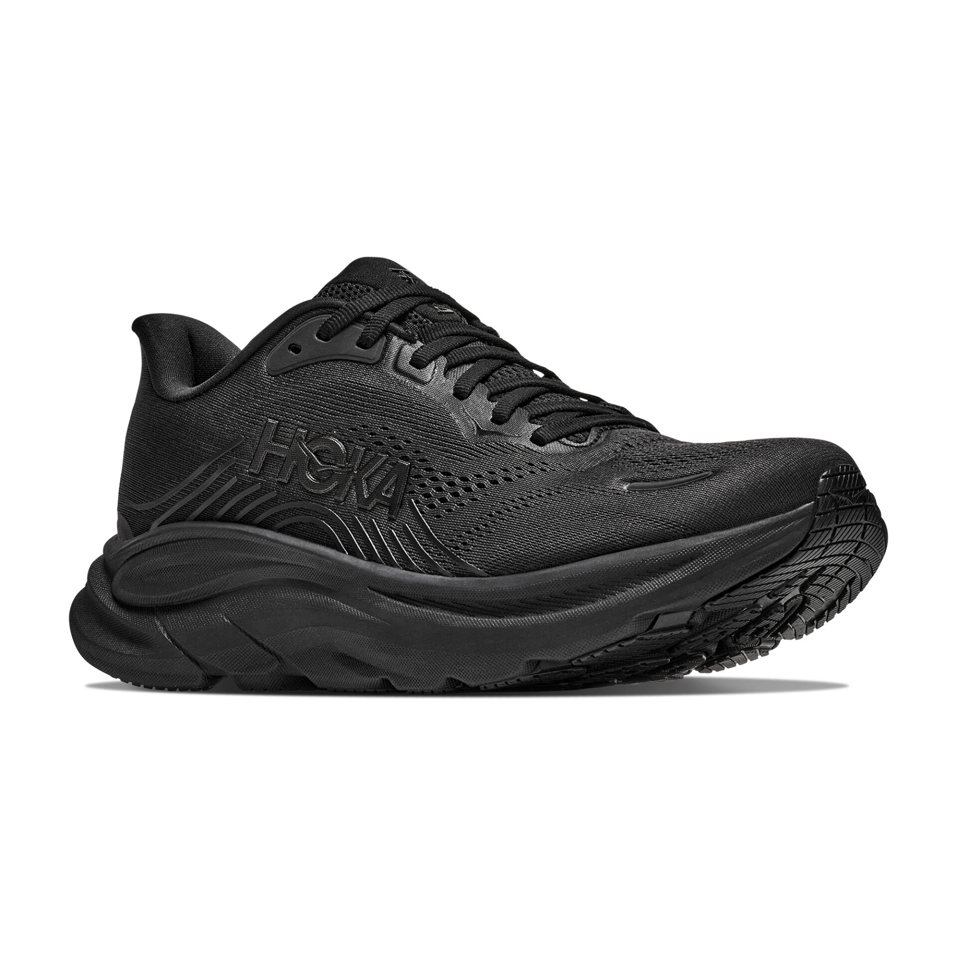 Hoka Women's Clifton 11 (Wide D) - Black/Black - Image 3