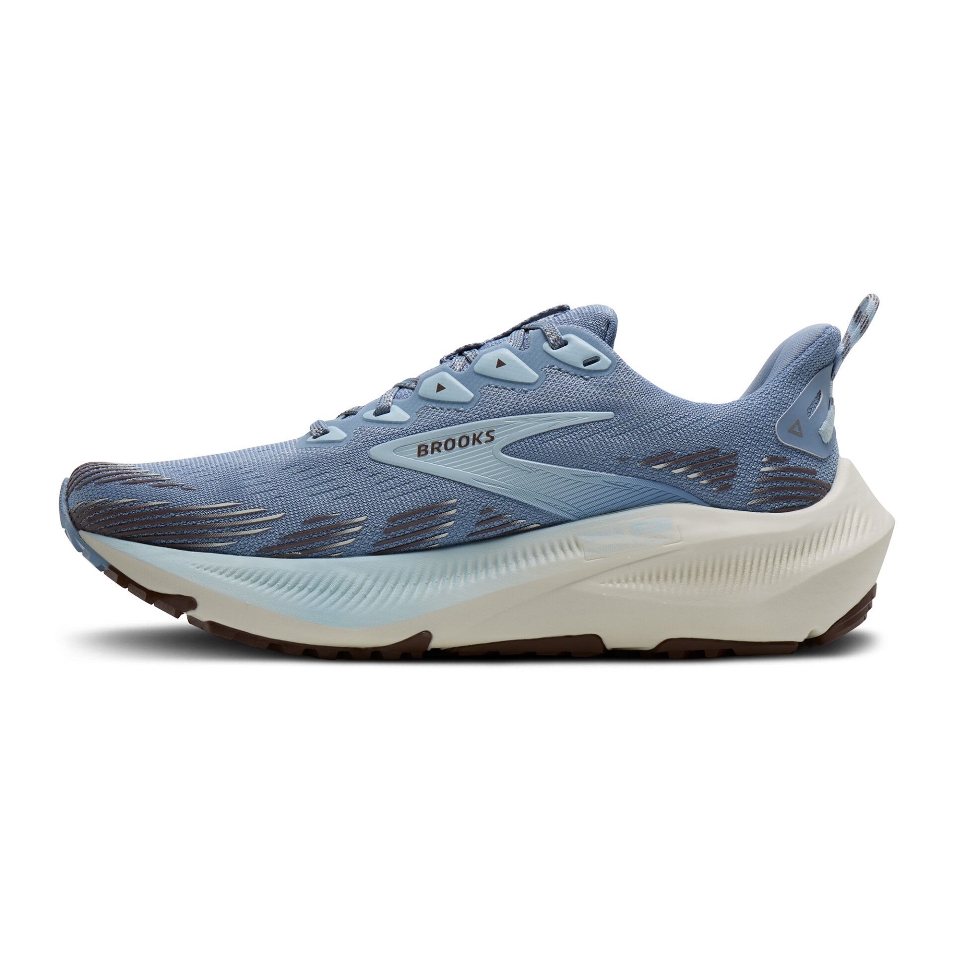 Brooks Women's Ghost Trail - Blue/Blue/Brown - Image 2
