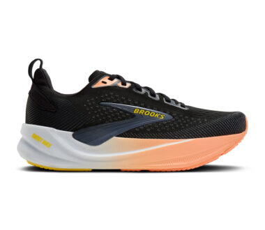 Brooks Women's Ghost Max 4 - Black/Folkstone/Cyber Peach