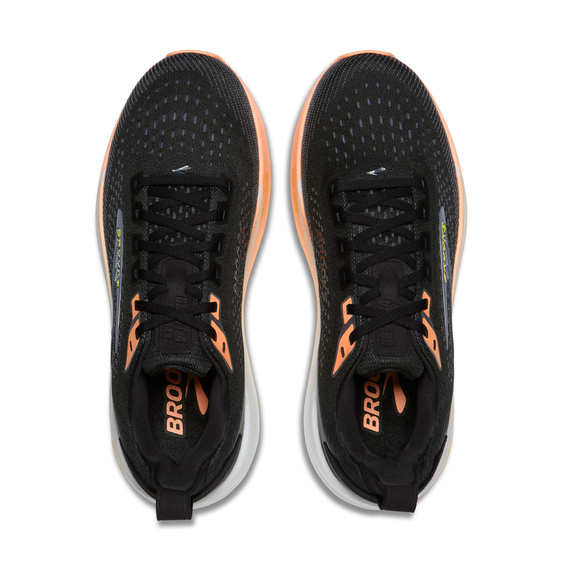 Brooks Women's Ghost Max 4 - Black/Folkstone/Cyber Peach - Image 5
