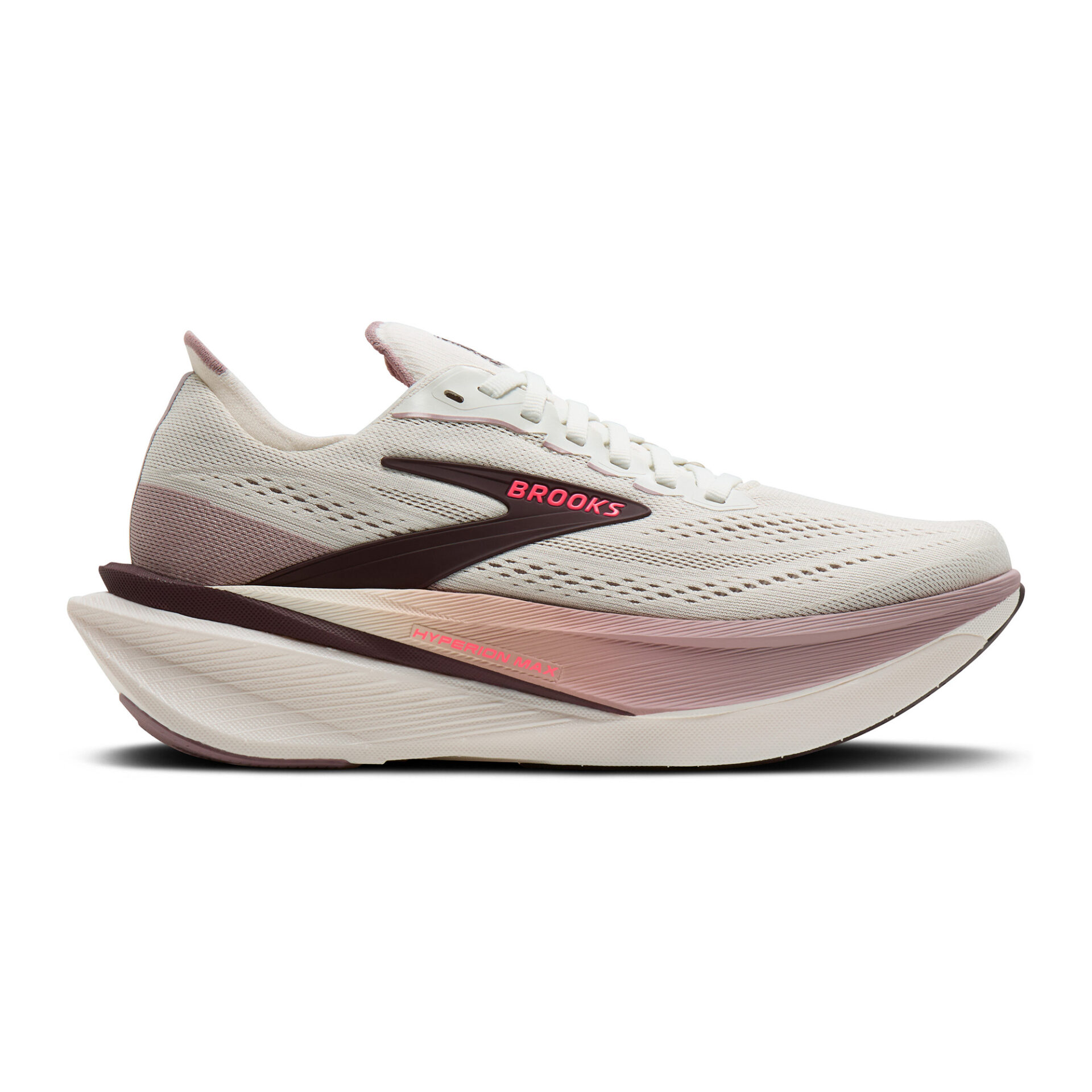 Brooks Women's Hyperion Max 4 - Coconut/Raisin/Pink