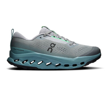 On Men's Cloudsurfer Trail 2 - Platinum/Tide
