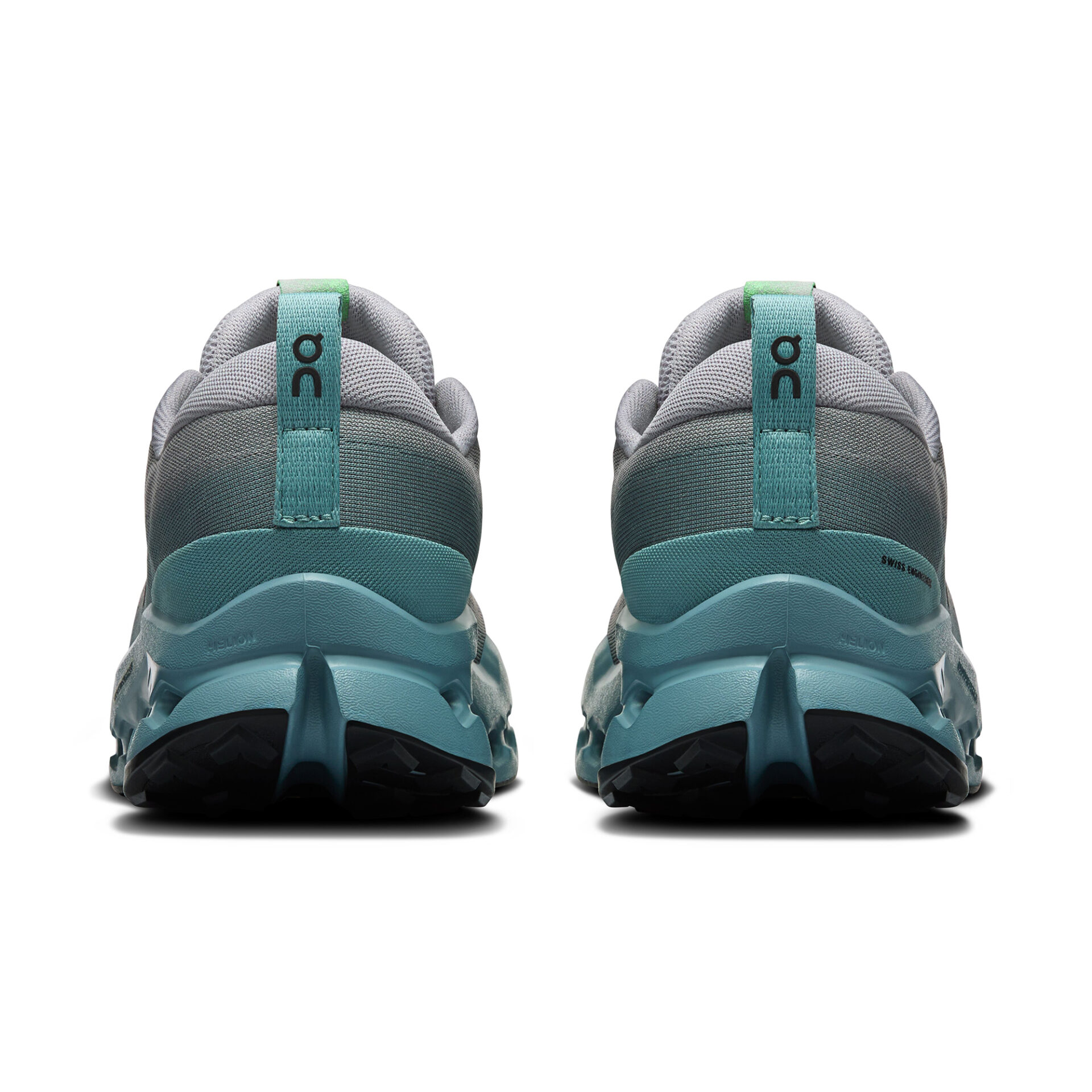 On Men's Cloudsurfer Trail 2 - Platinum/Tide - Image 6
