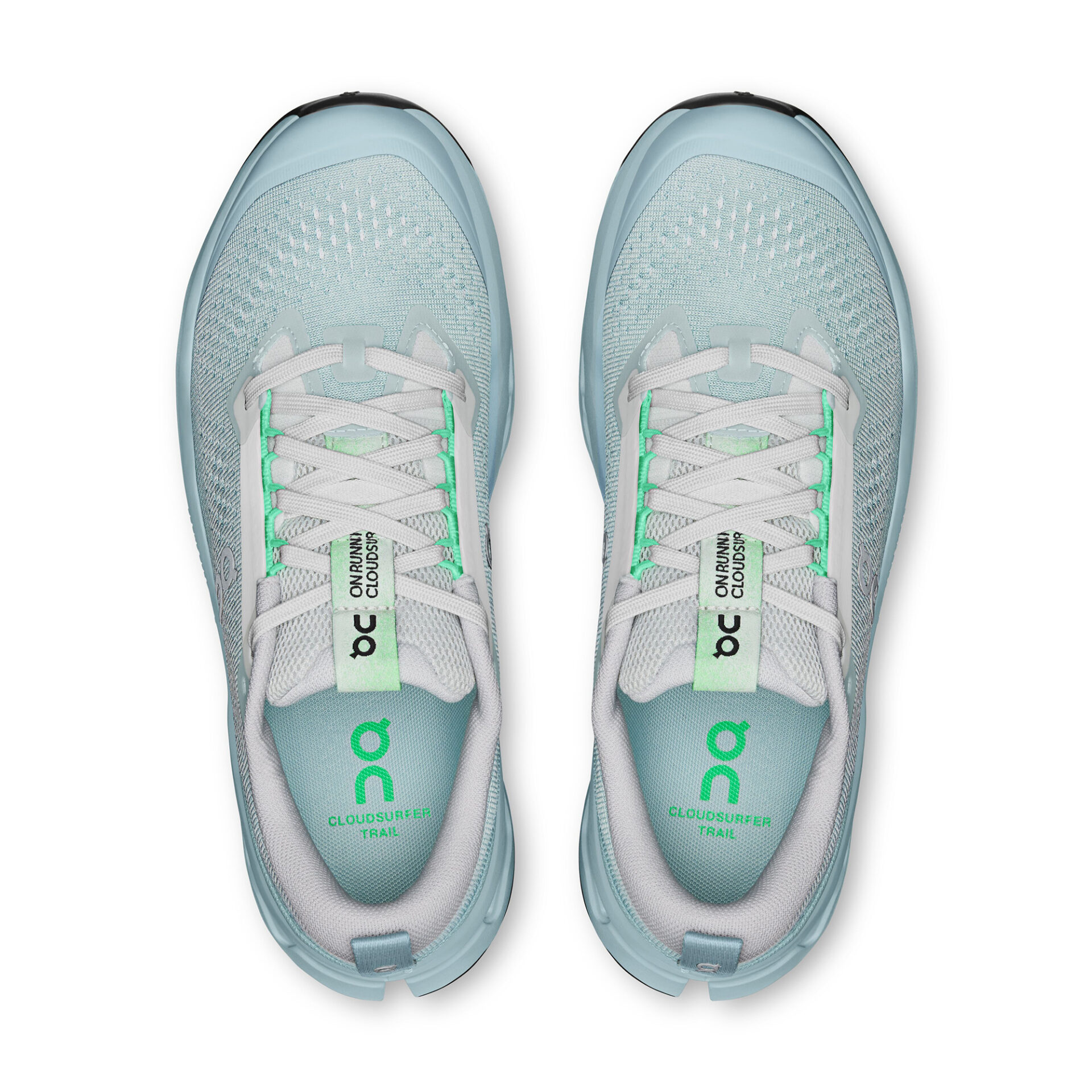On Women's Cloudsurfer Trail 2 - Chalk/Gardenia - Image 4