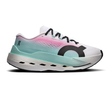 On Women's Cloudboom Max - White/Celeste