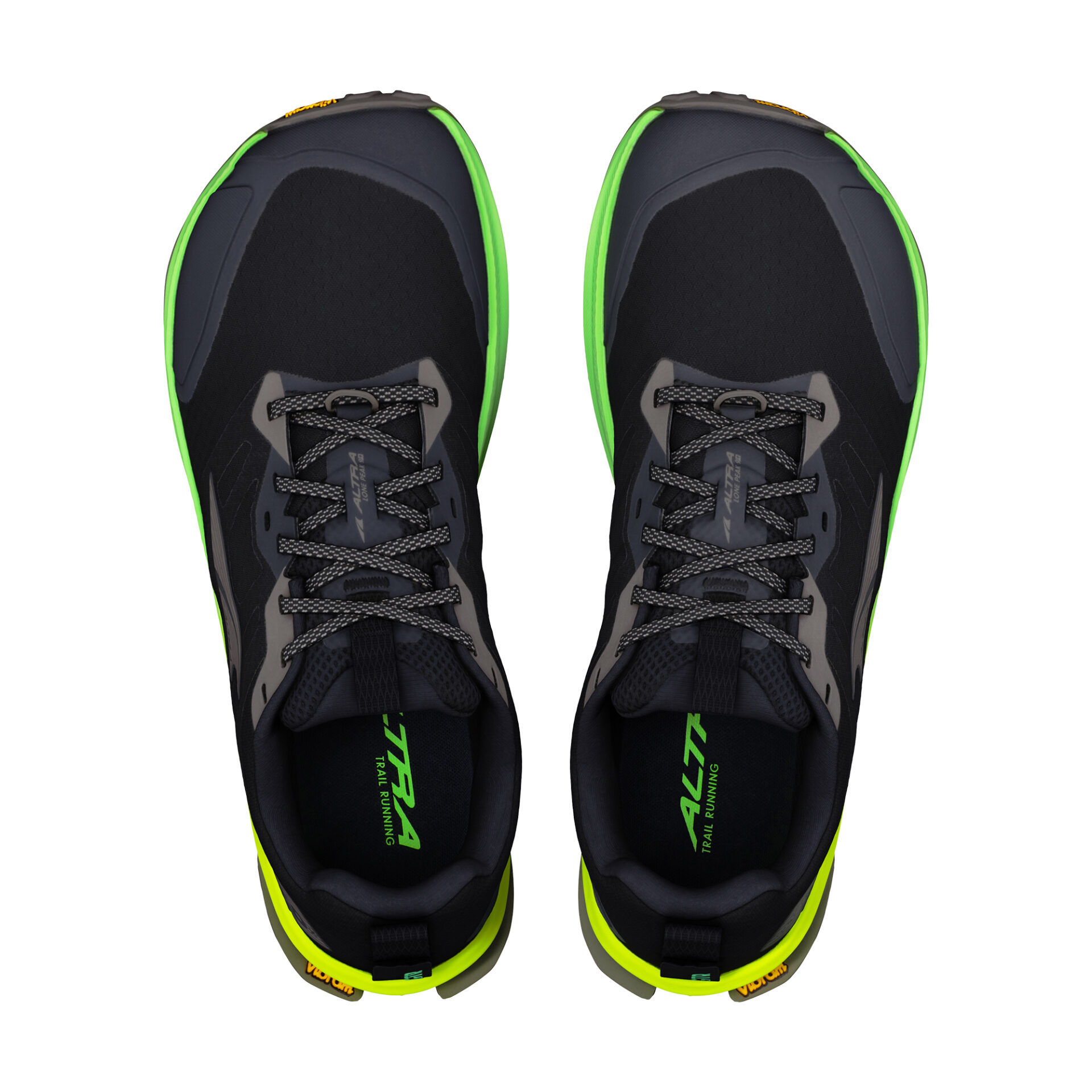 Altra Men's Lone Peak 9+ - Black/Dk Gll Gry/Grn Gcko - Image 5