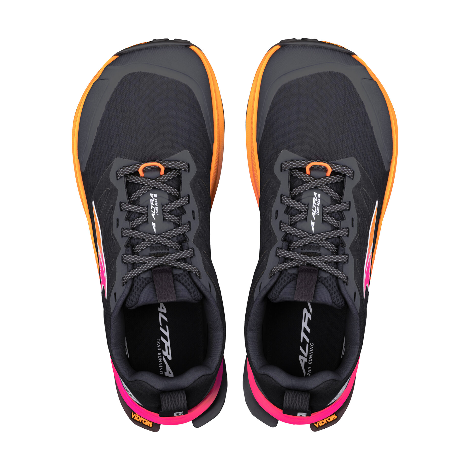 Altra Women's Lone Peak 9+ - Black/Knockout Pink/White - Image 5