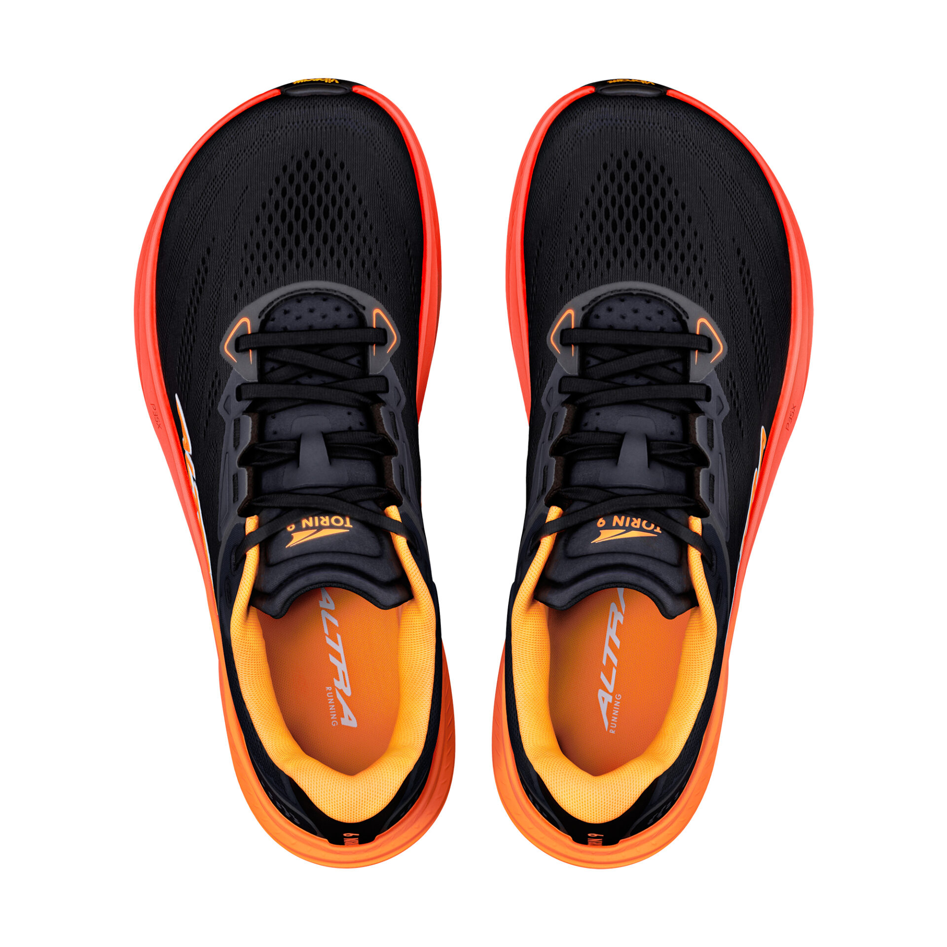 Altra Men's Torin 9 - Blk/Orng Pop/Firy Coral - Image 5