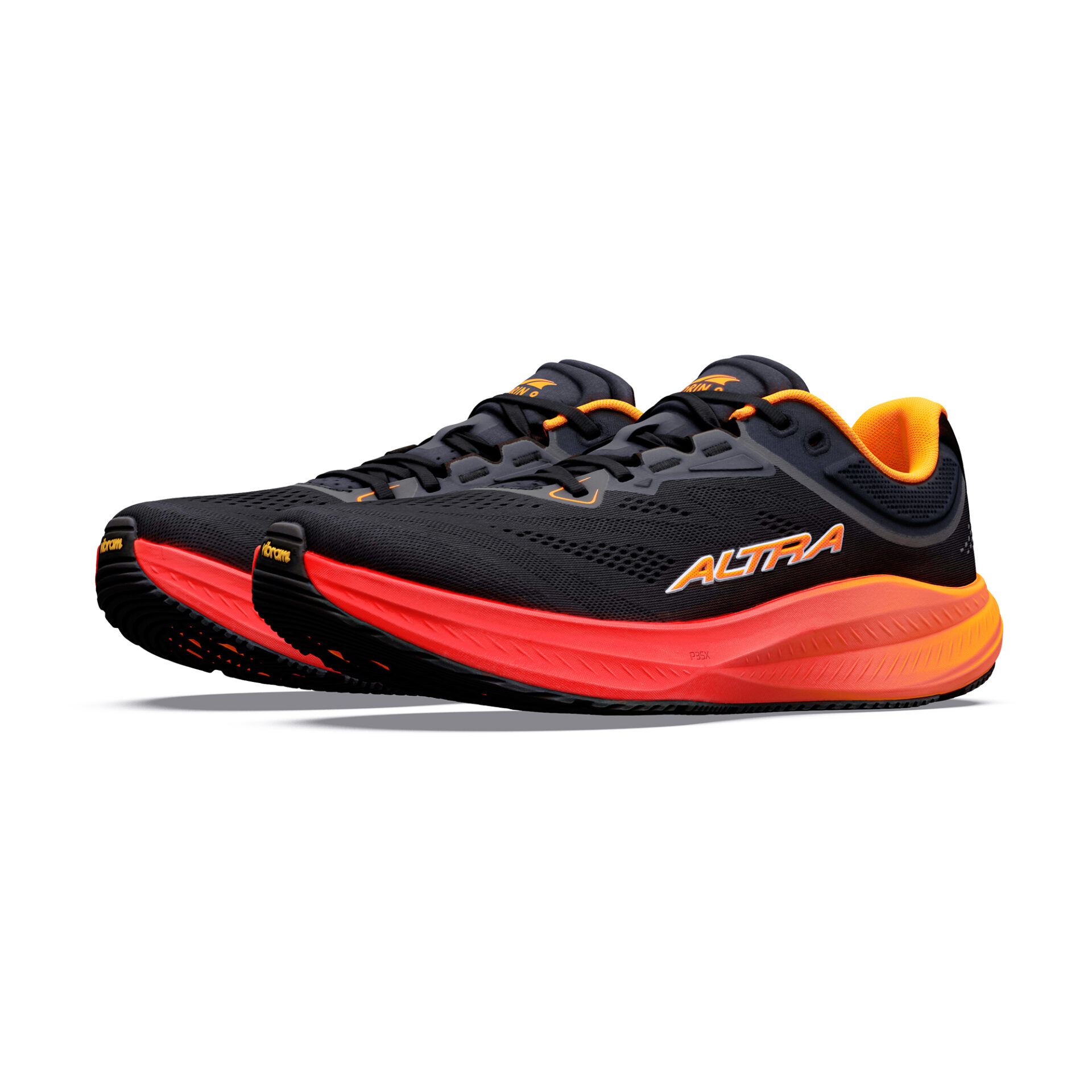 Altra Men's Torin 9 - Blk/Orng Pop/Firy Coral - Image 3