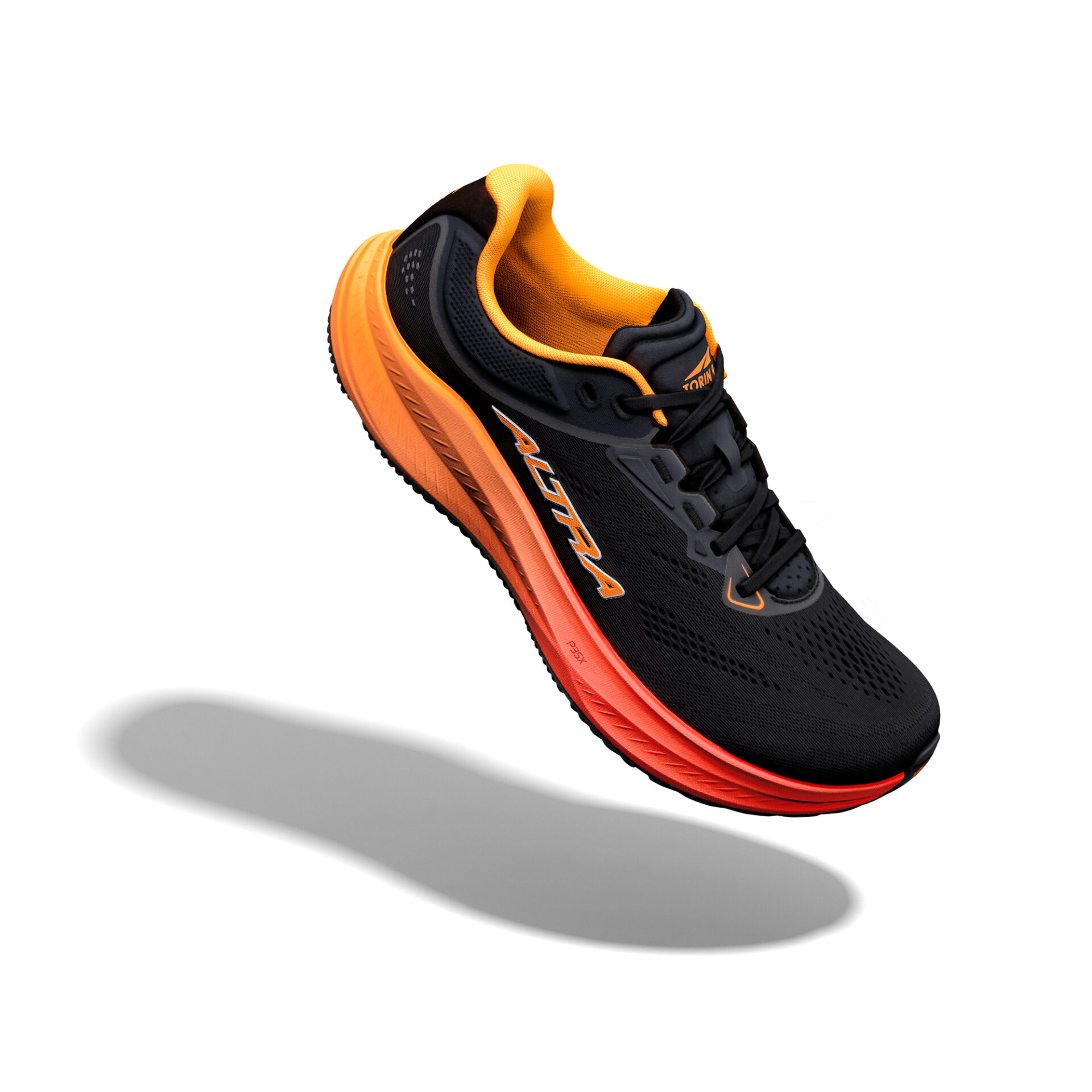 Altra Men's Torin 9 - Blk/Orng Pop/Firy Coral - Image 4