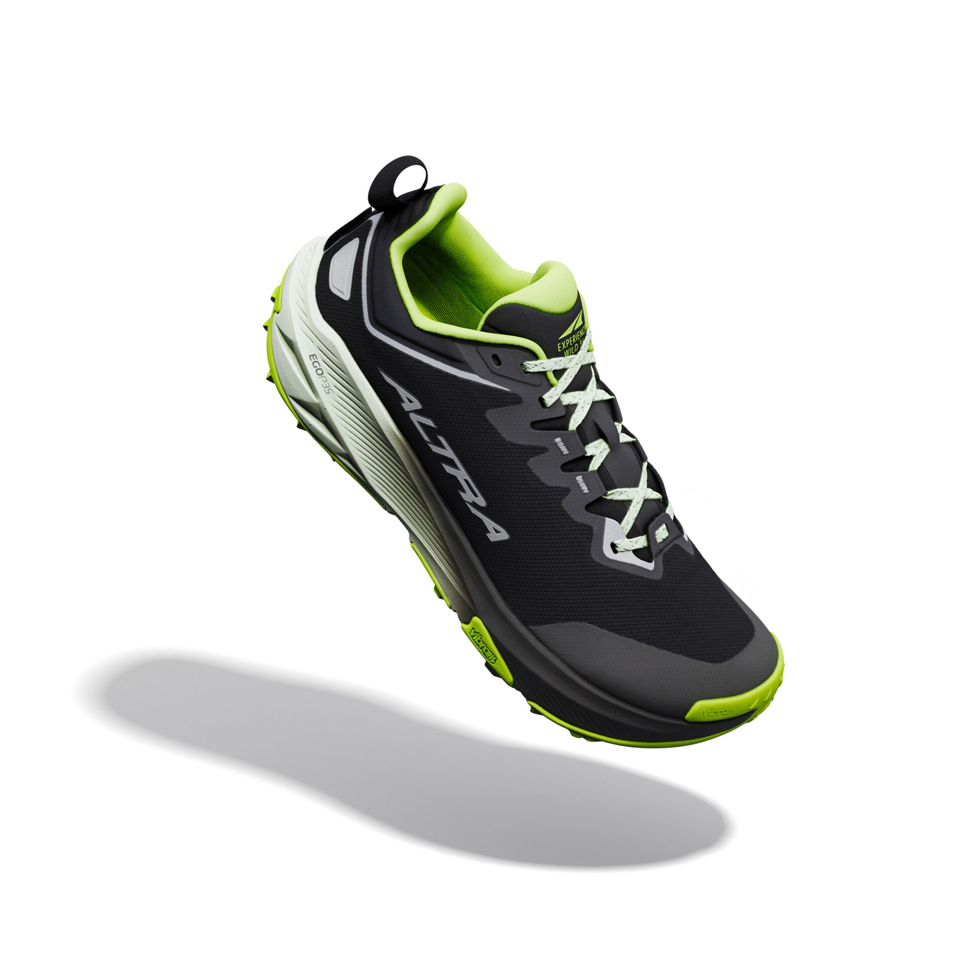 Altra Men's Experience Wild 3+ - Black/Silver/Acid Lime - Image 4