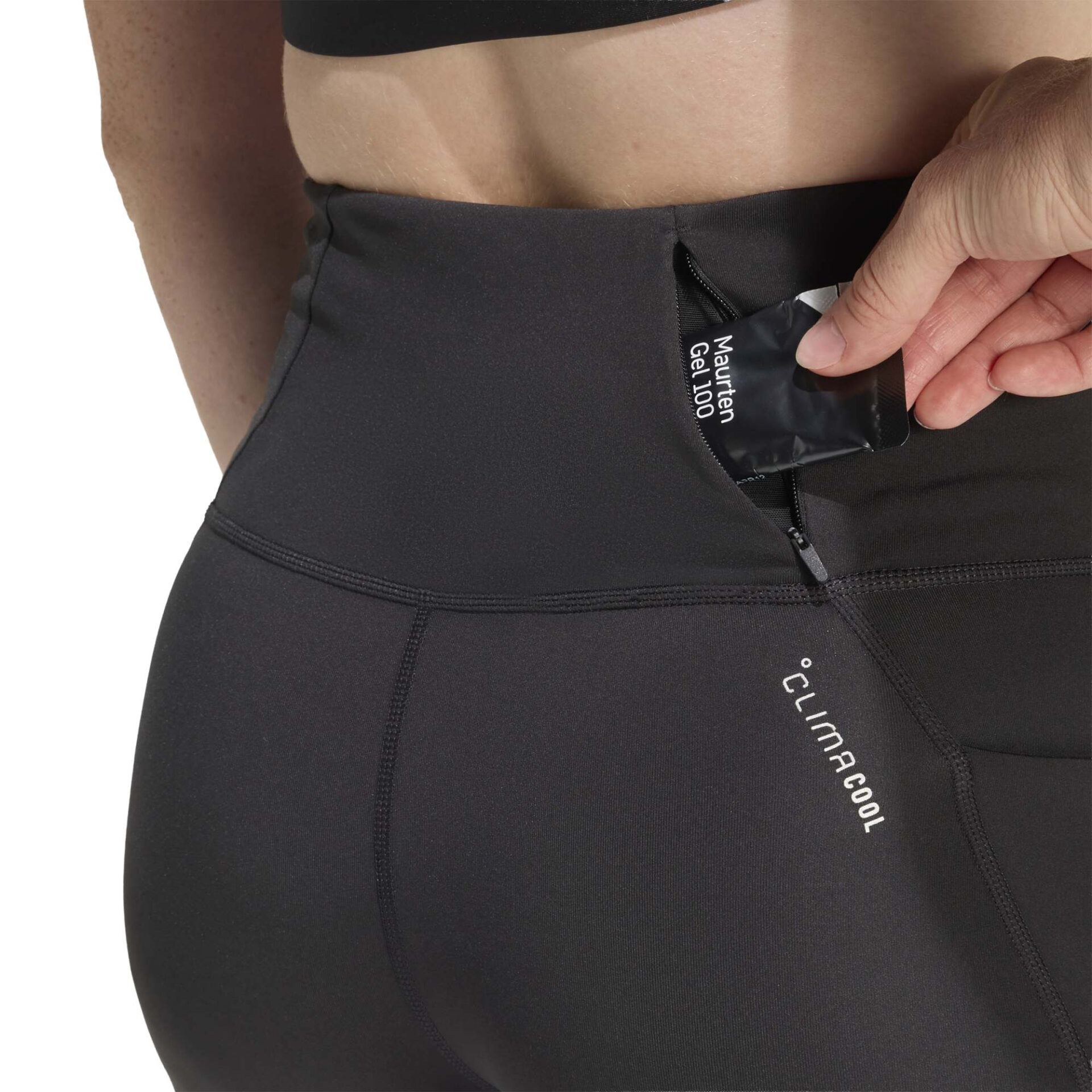 Adidas Women's Climacool Short Leggings - Black - Image 4