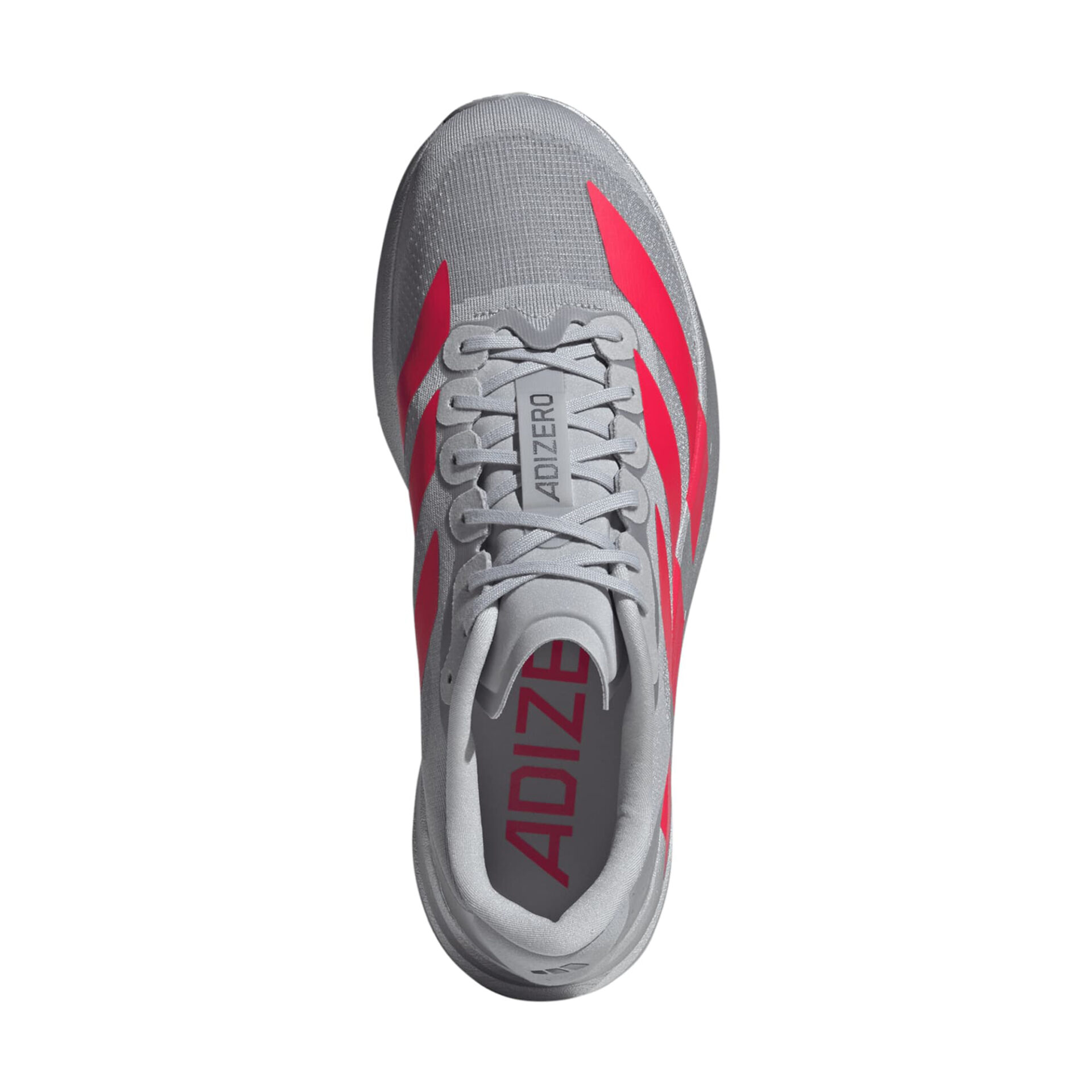 Adidas Men's Adizero Evo SL - Silver Metallic/Lucid Red/Iron Metallic - Image 5