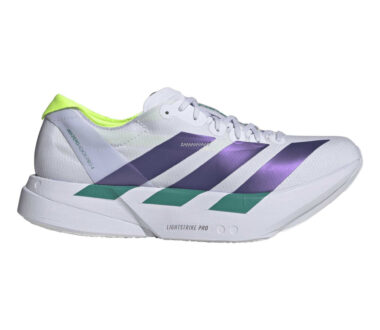 Adidas Men's Adizero Adios Pro 4 - Frozen Purple/Solar Purple/Signal Green
