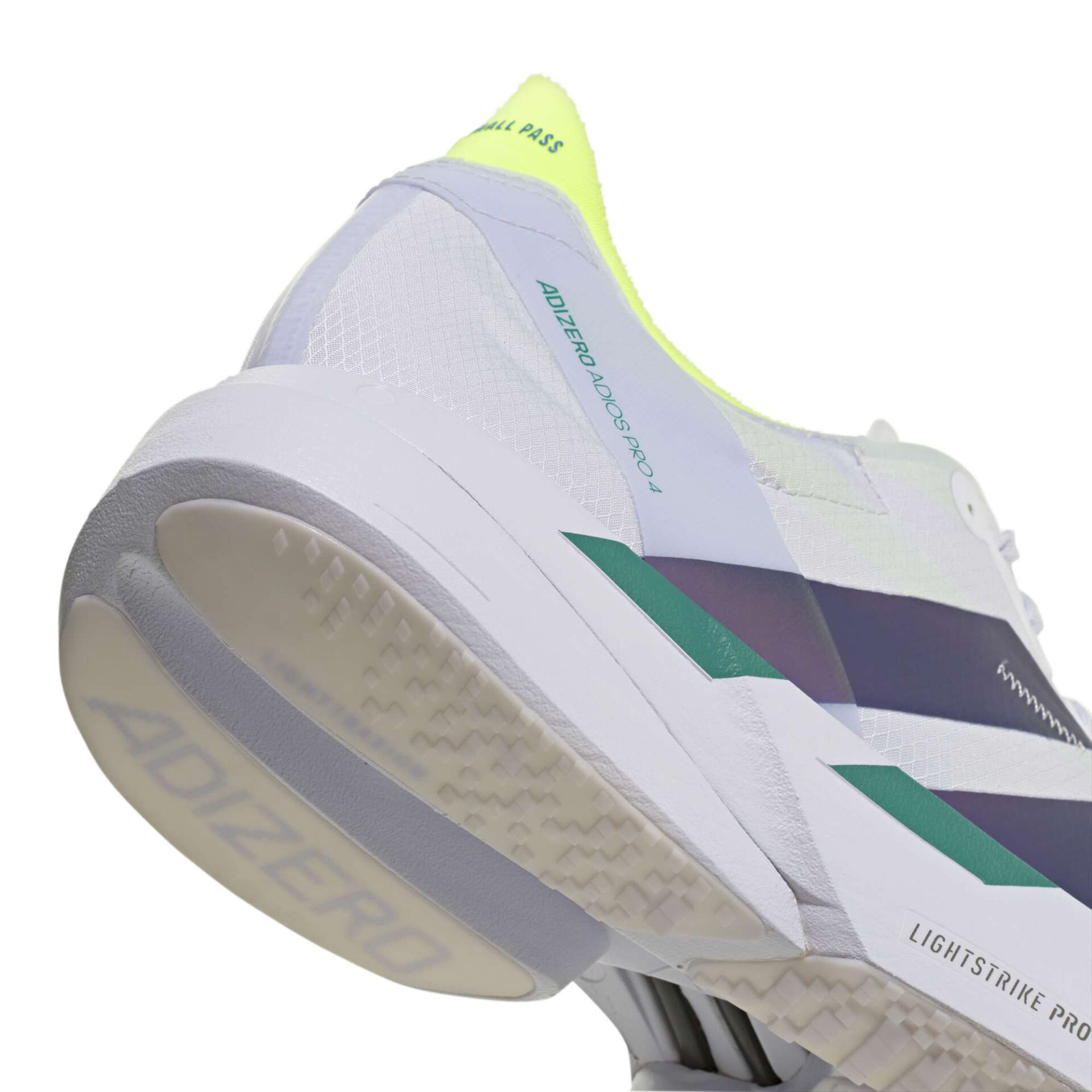 Adidas Men's Adizero Adios Pro 4 - Frozen Purple/Solar Purple/Signal Green - Image 8