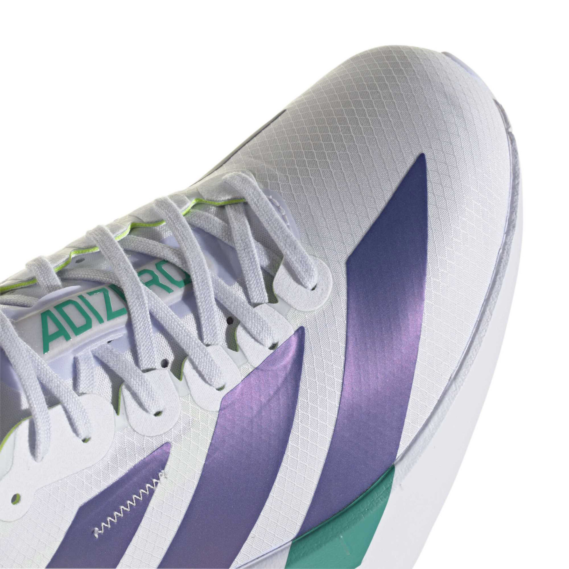 Adidas Men's Adizero Adios Pro 4 - Frozen Purple/Solar Purple/Signal Green - Image 7
