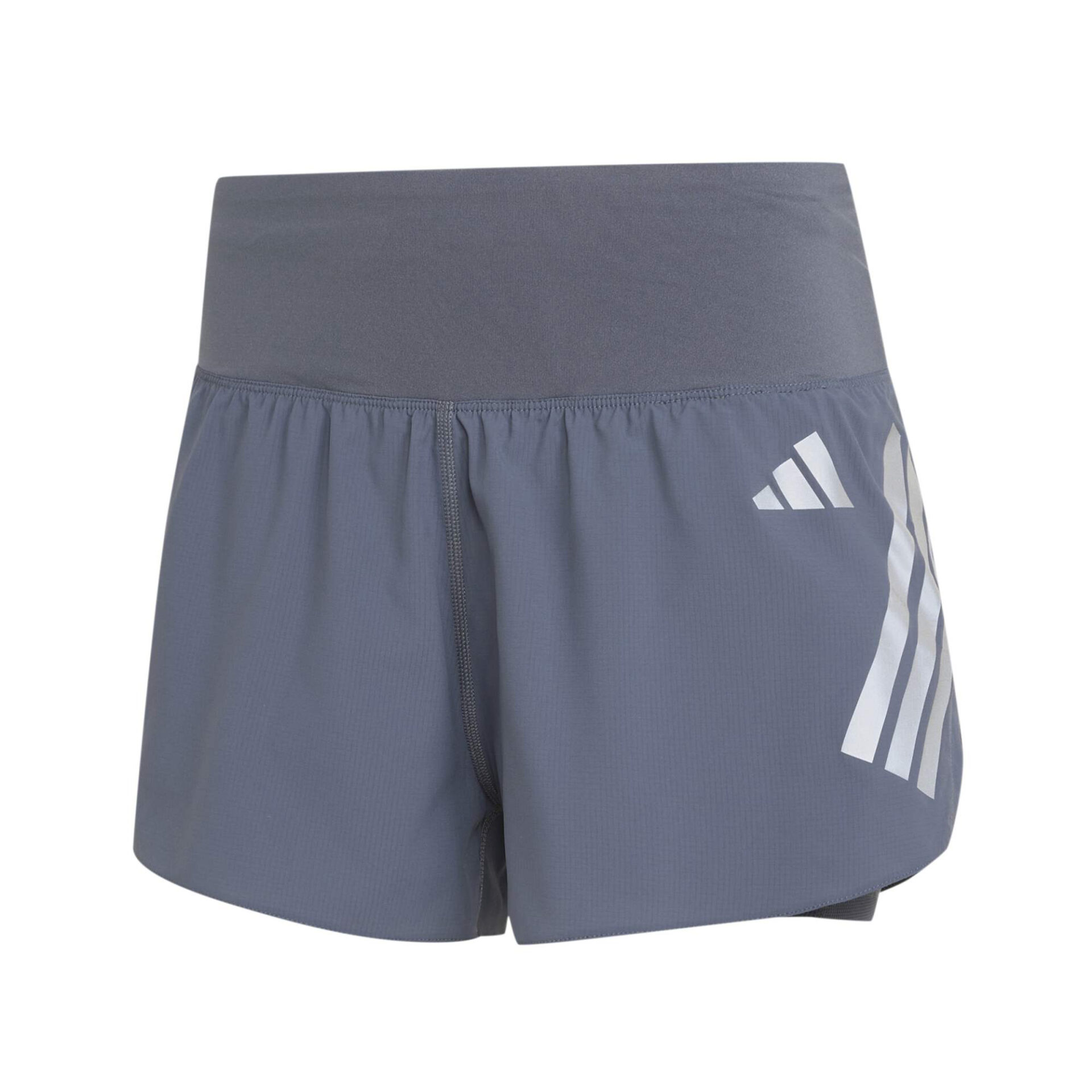 Adidas Women's adi365 Formotion 2in1 Shorts - Onix - Image 6