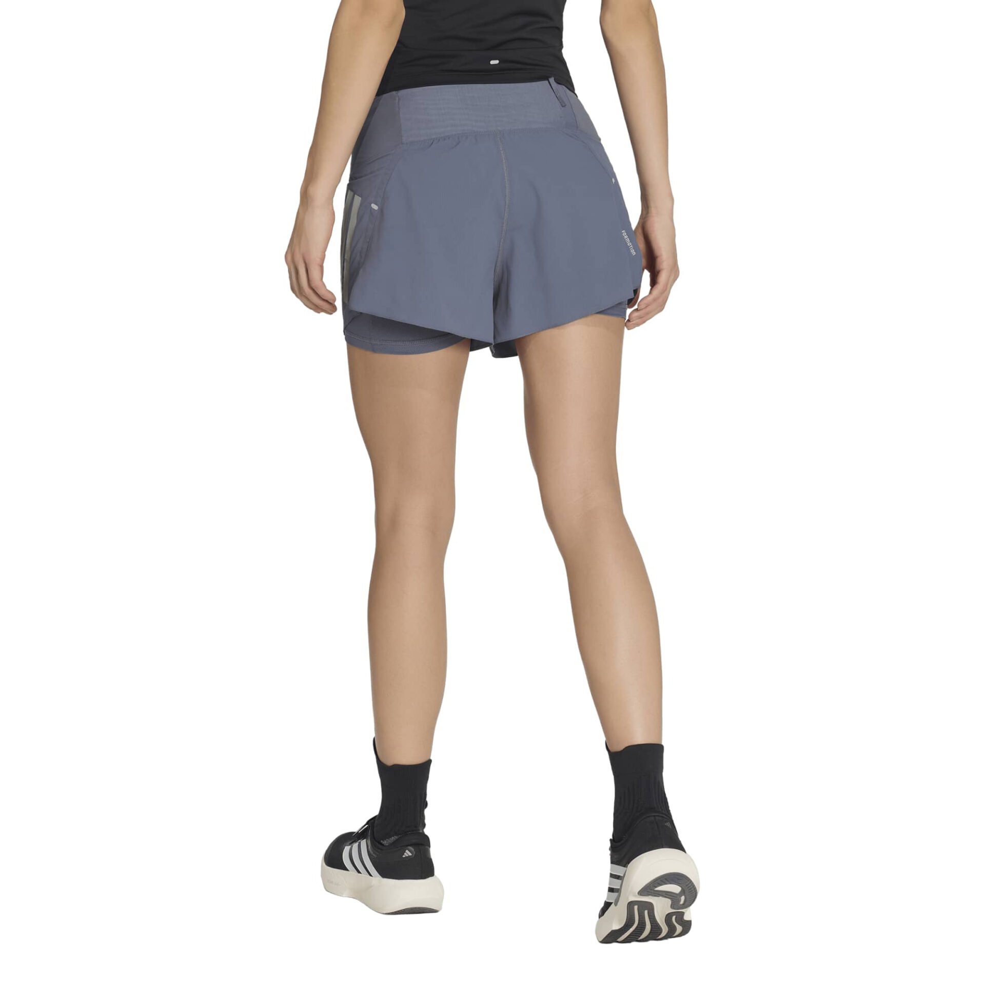 Adidas Women's adi365 Formotion 2in1 Shorts - Onix - Image 2