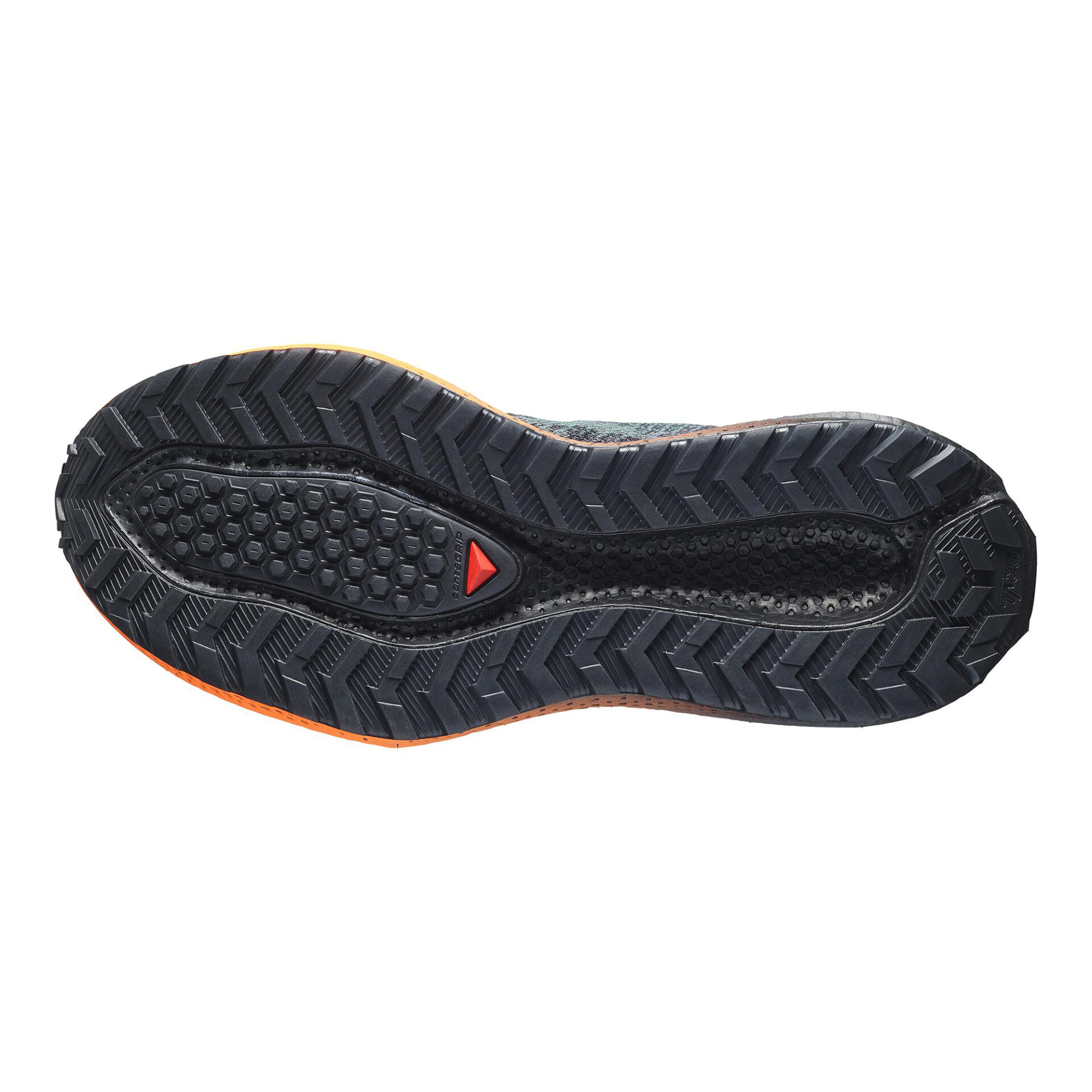 Salomon Men's Aero Glide 4 GRVL - Urban Chic/Black/Lime Cream - Image 4
