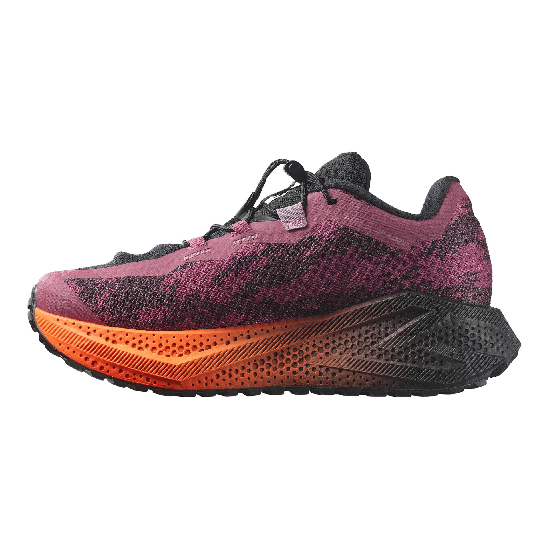 Salomon Women's Aero Glide 4 GRVL - Nocturne/Black/Dusky Orchid - Image 2