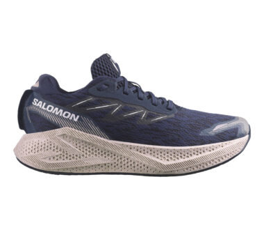 Salomon Men's Aero Glide 4 - Maritime Blue/Silver Cloud/White