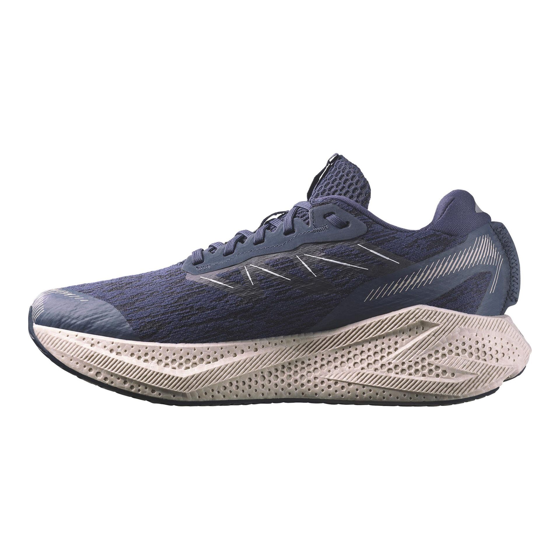Salomon Men's Aero Glide 4 - Maritime Blue/Silver Cloud/White - Image 2