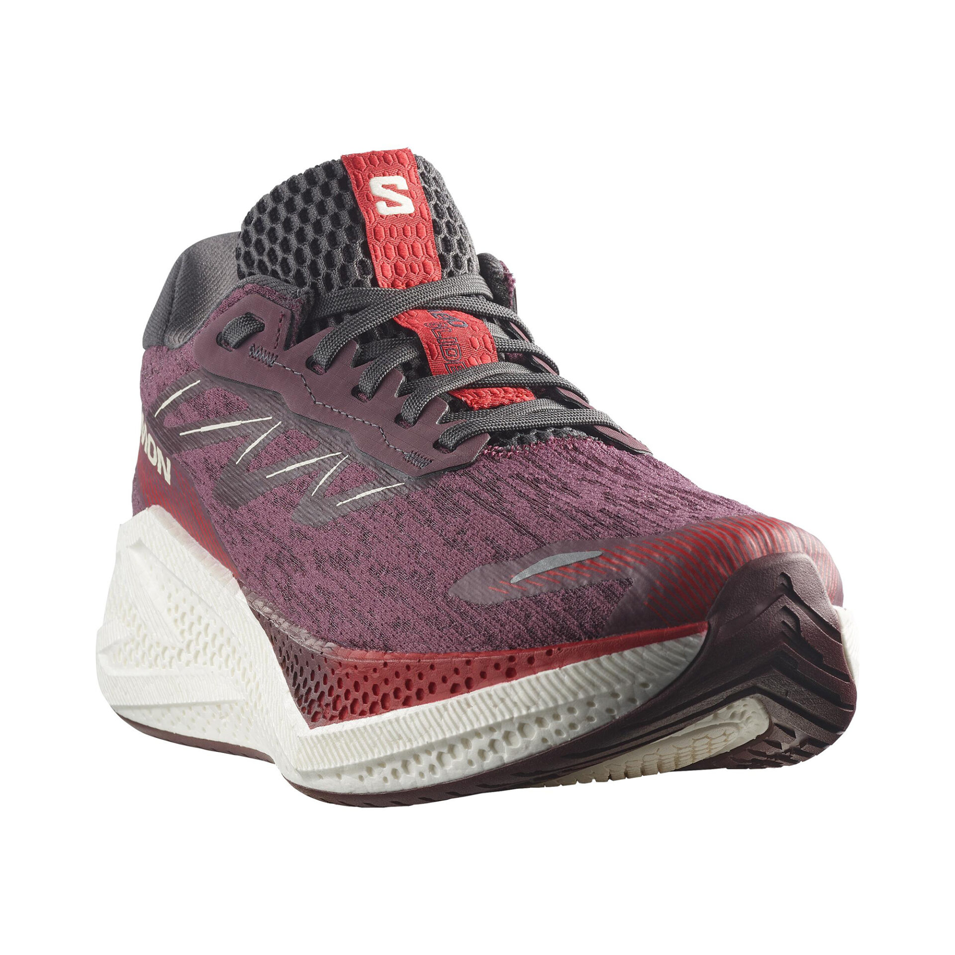 Salomon Women's Aero Glide 4 - Huckleberry/Vanilla Ice/Lava Falls - Image 3
