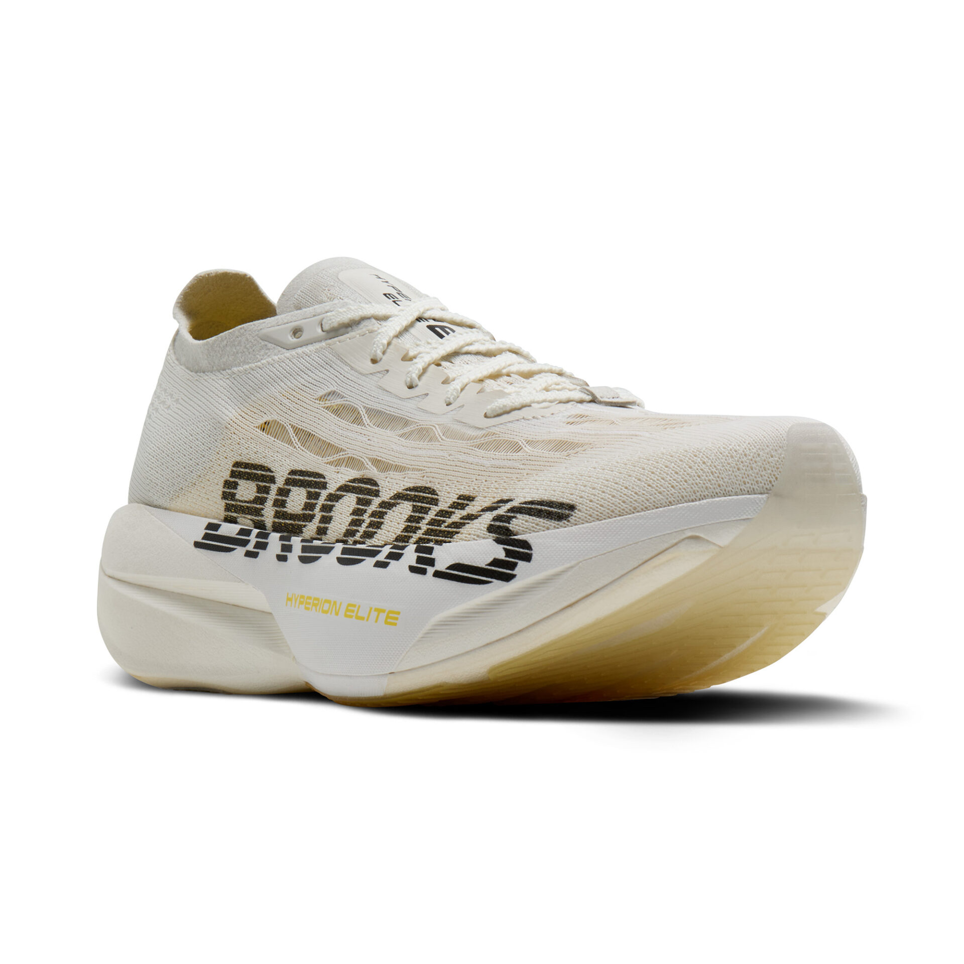 Brooks Hyperion Elite 6 - Vaporous Grey/Yellow/Black - Image 3