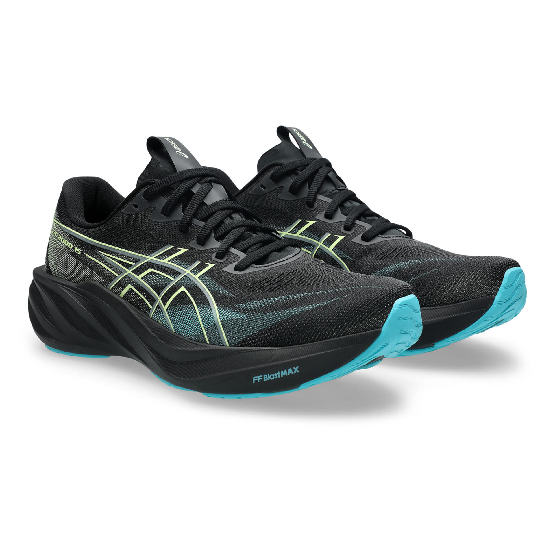 Asics Men's GT-2000 15 - Black/Energy Aqua - Image 3