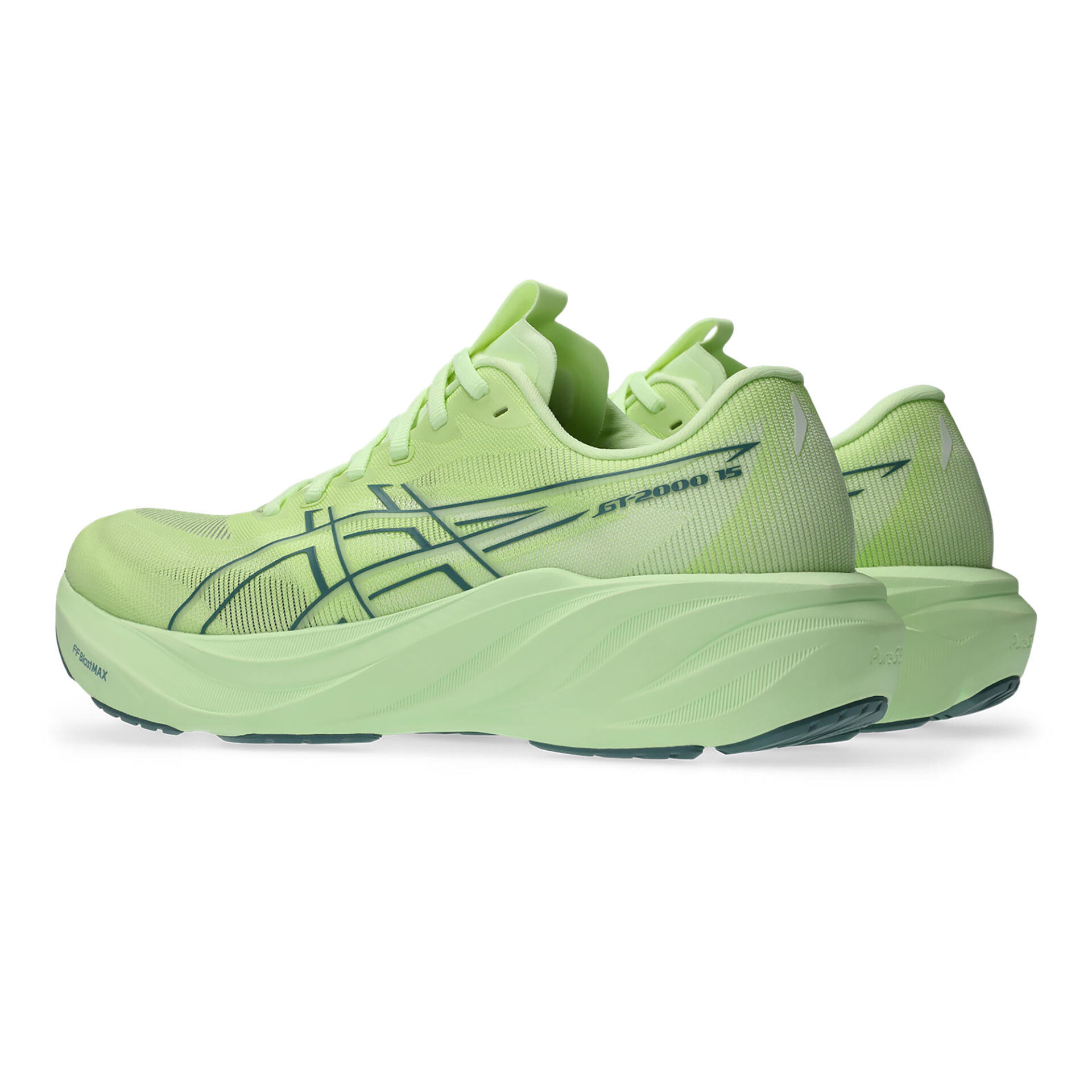 Asics Men's GT-2000 15 - Illuminate Yellow/Foggy Teal - Image 4
