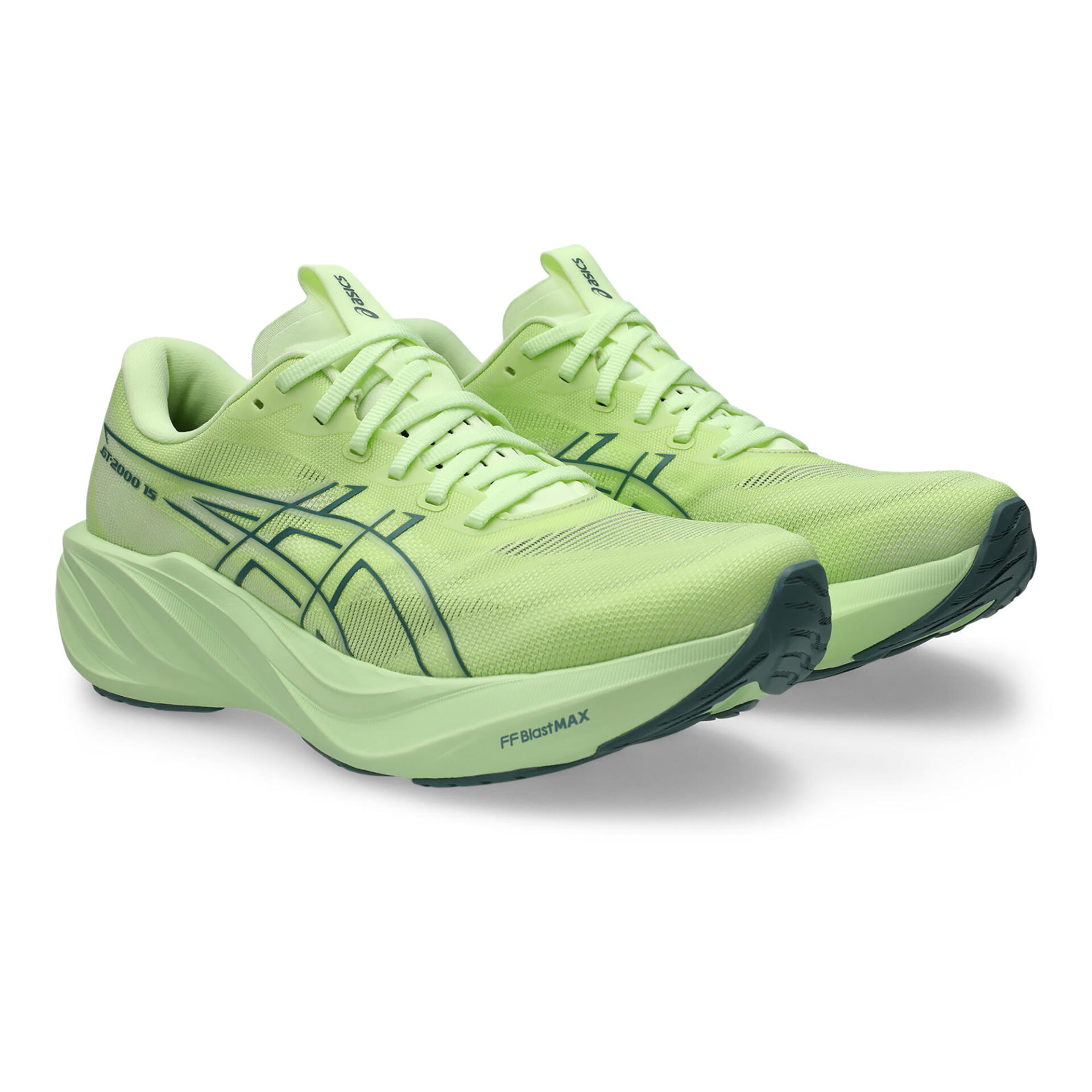Asics Men's GT-2000 15 - Illuminate Yellow/Foggy Teal - Image 3