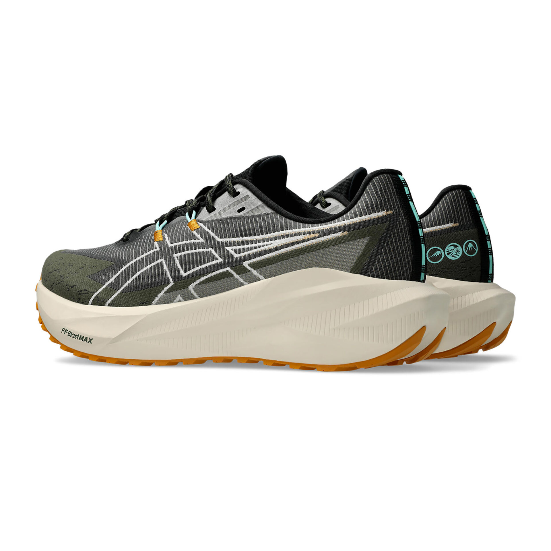Asics Men's Blazeblast - Black/Sandstorm - Image 4