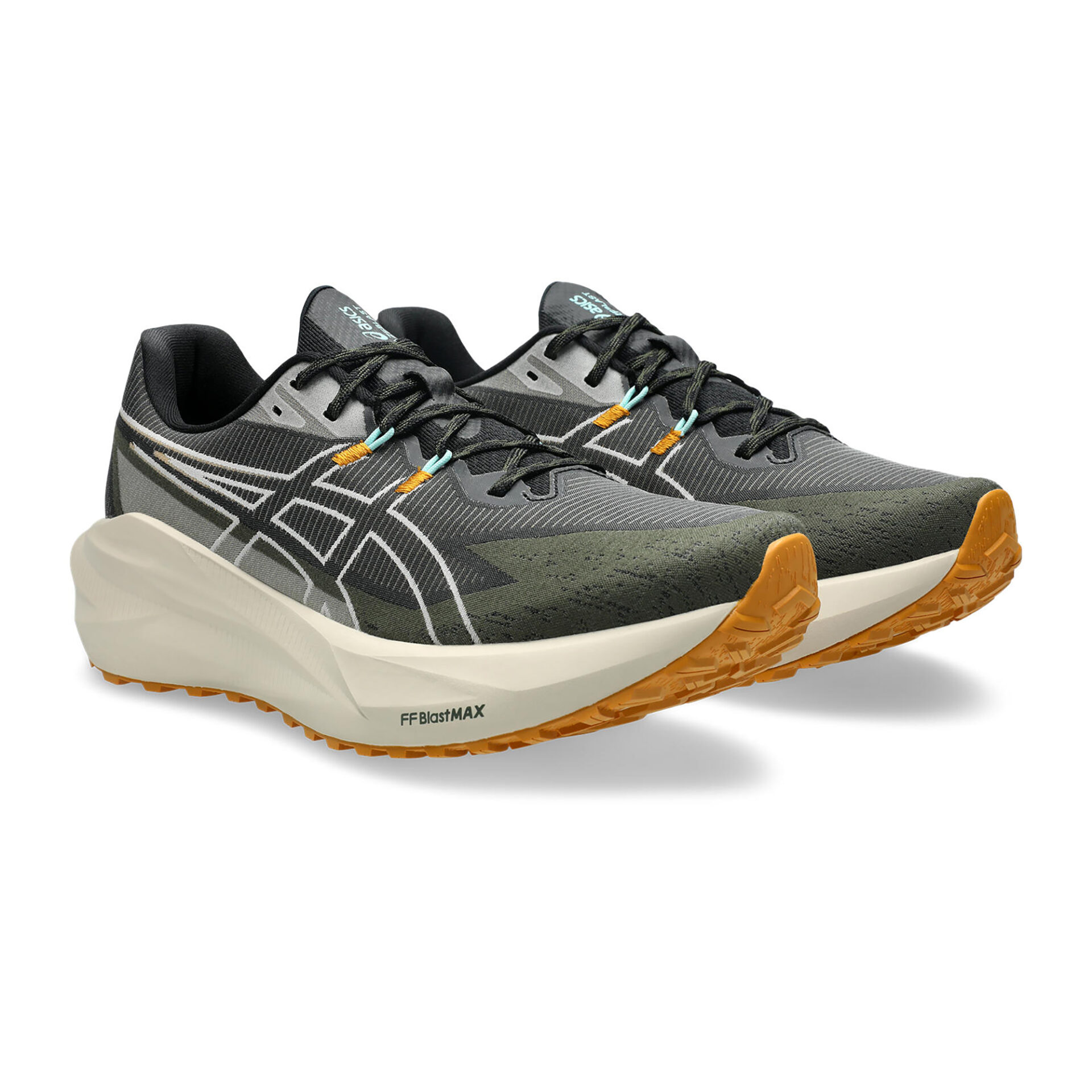 Asics Men's Blazeblast - Black/Sandstorm - Image 3