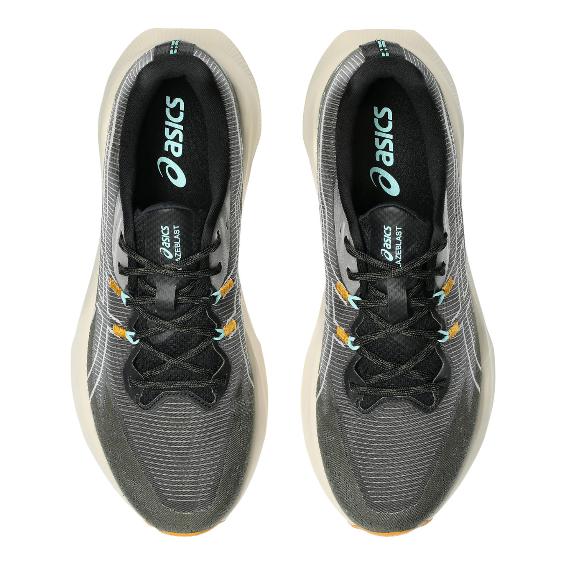 Asics Men's Blazeblast - Black/Sandstorm - Image 5