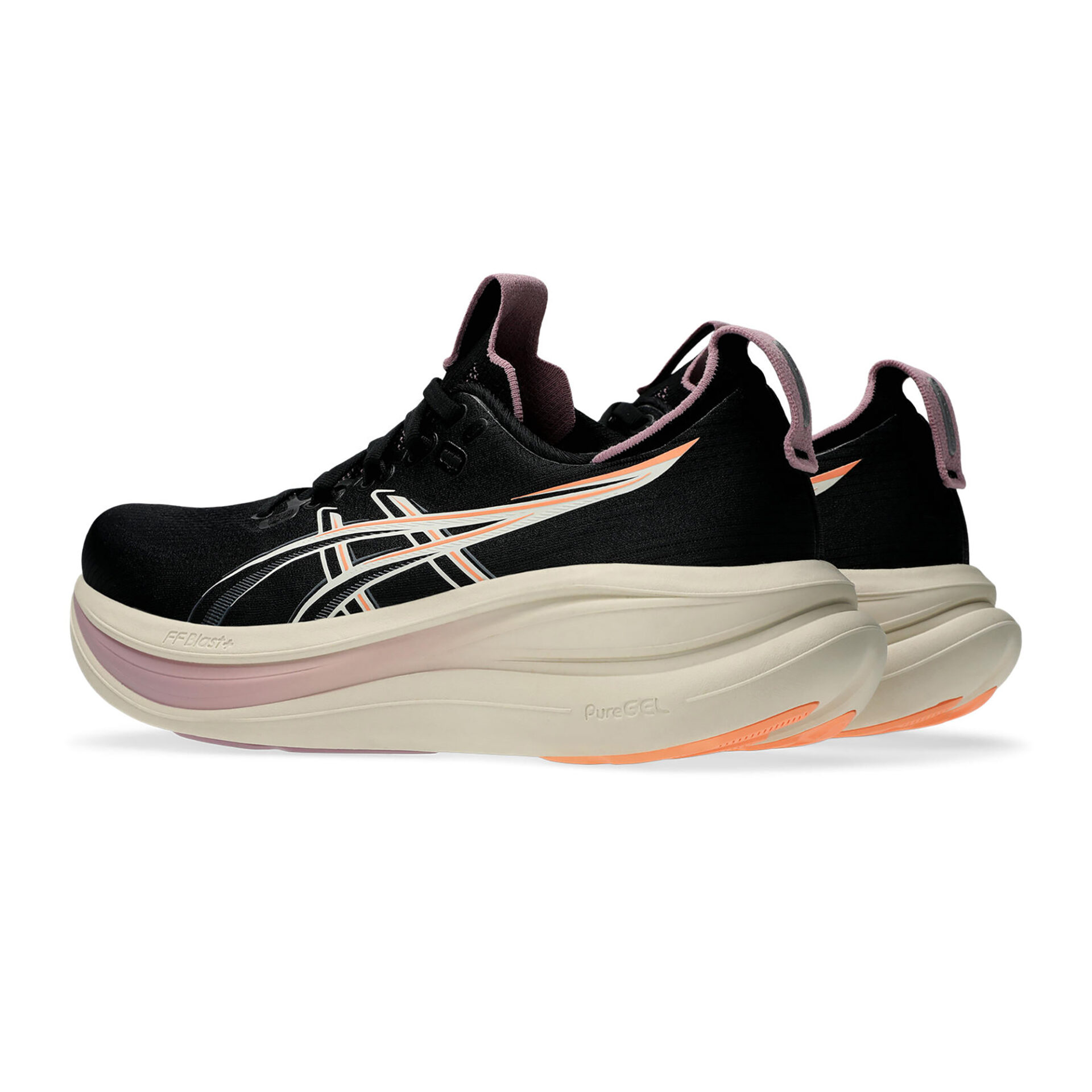 Asics Women's Gel-Nimbus 28 - Black/Taro Purple - Image 4