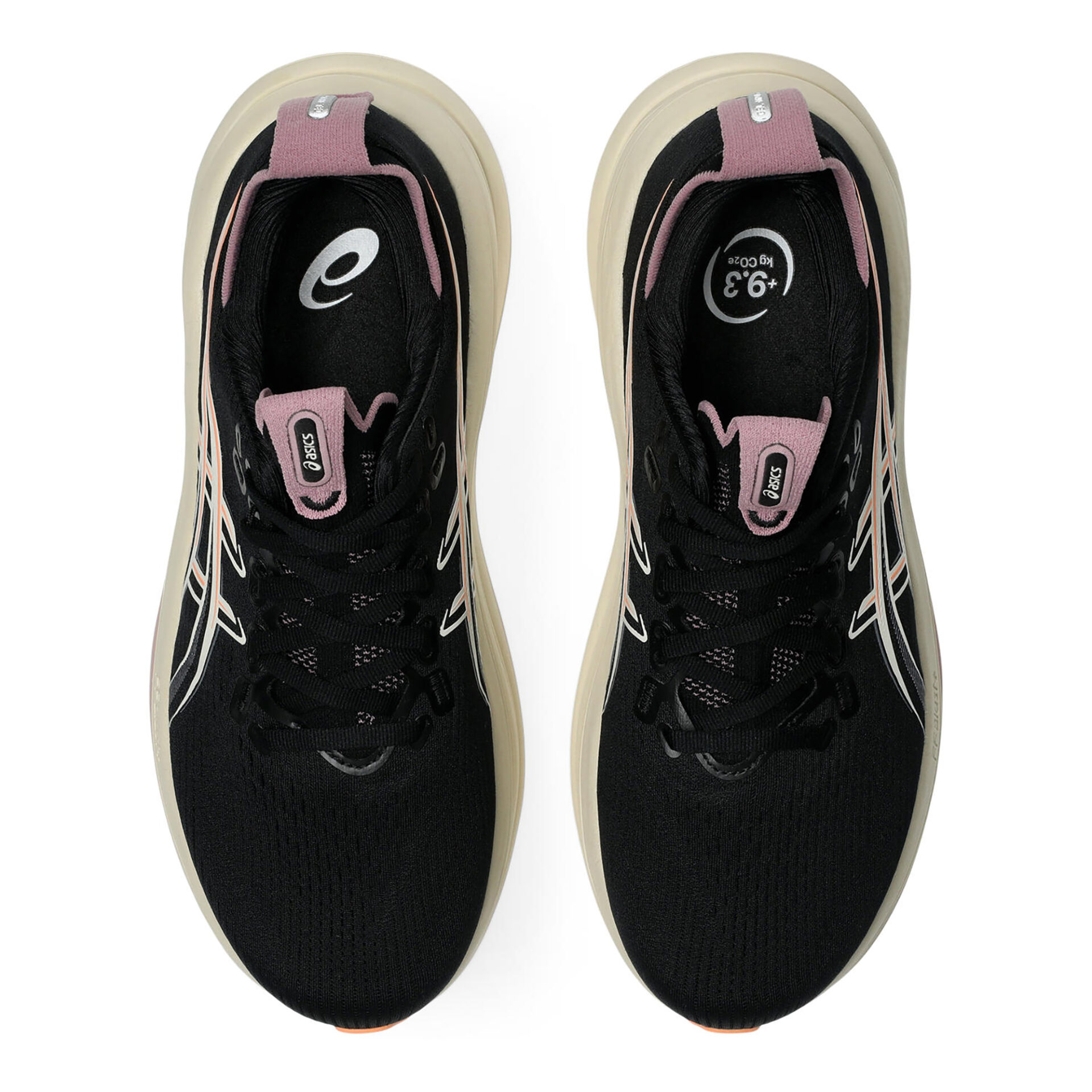 Asics Women's Gel-Nimbus 28 - Black/Taro Purple - Image 5