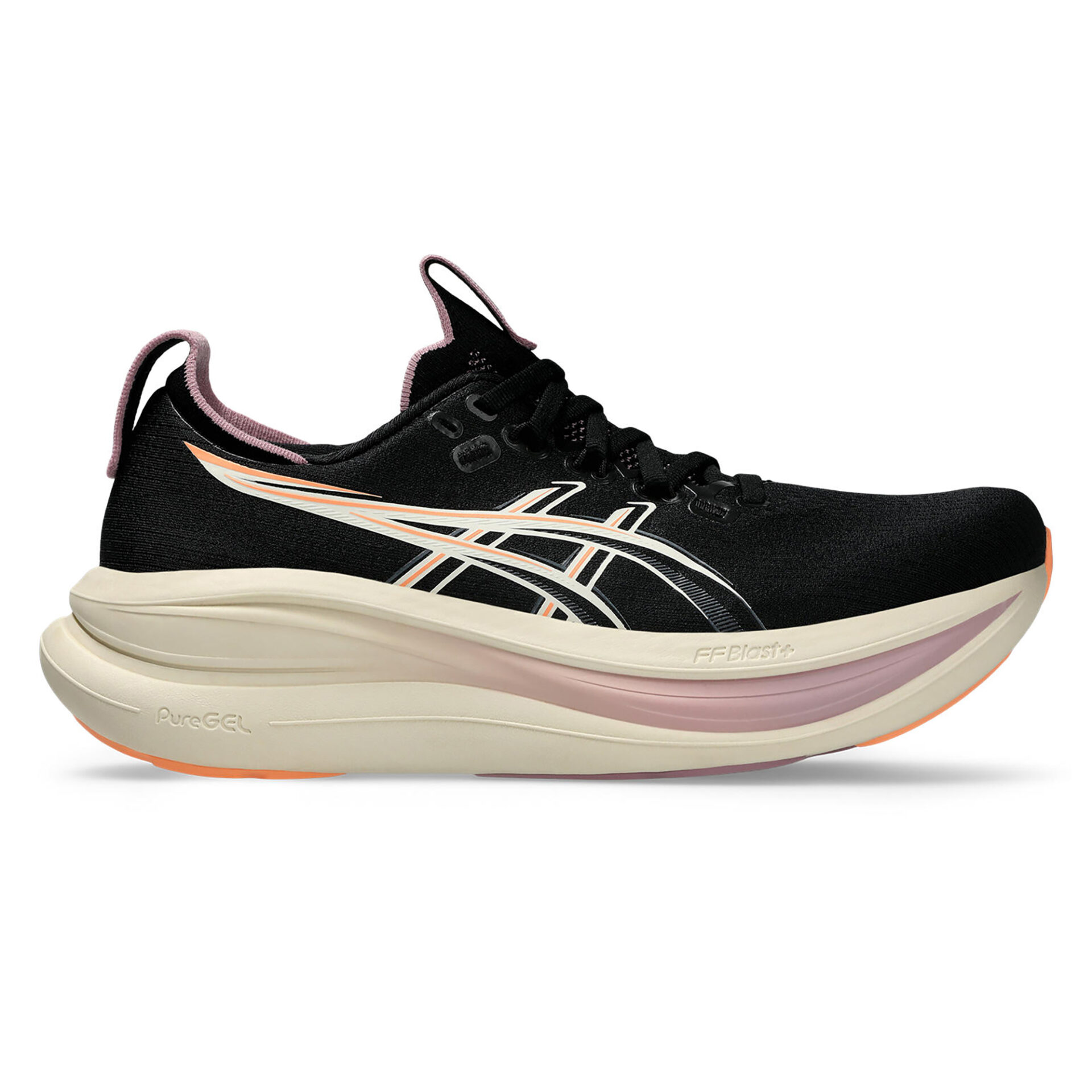 Asics Women's Gel-Nimbus 28 - Black/Taro Purple