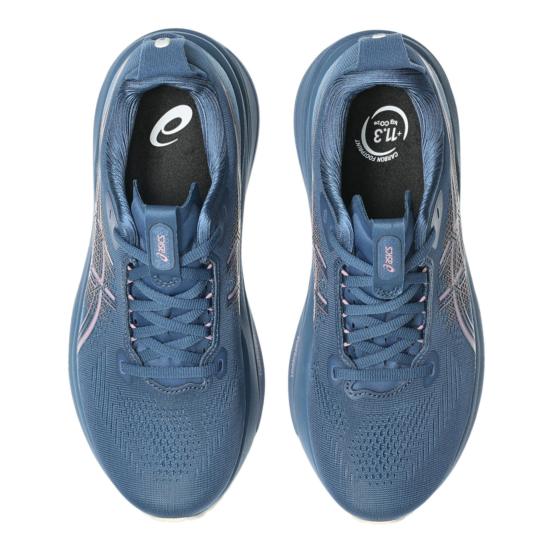 Asics Women's Gel-Kayano 33 - Grand Shark/Taro Purple - Image 5