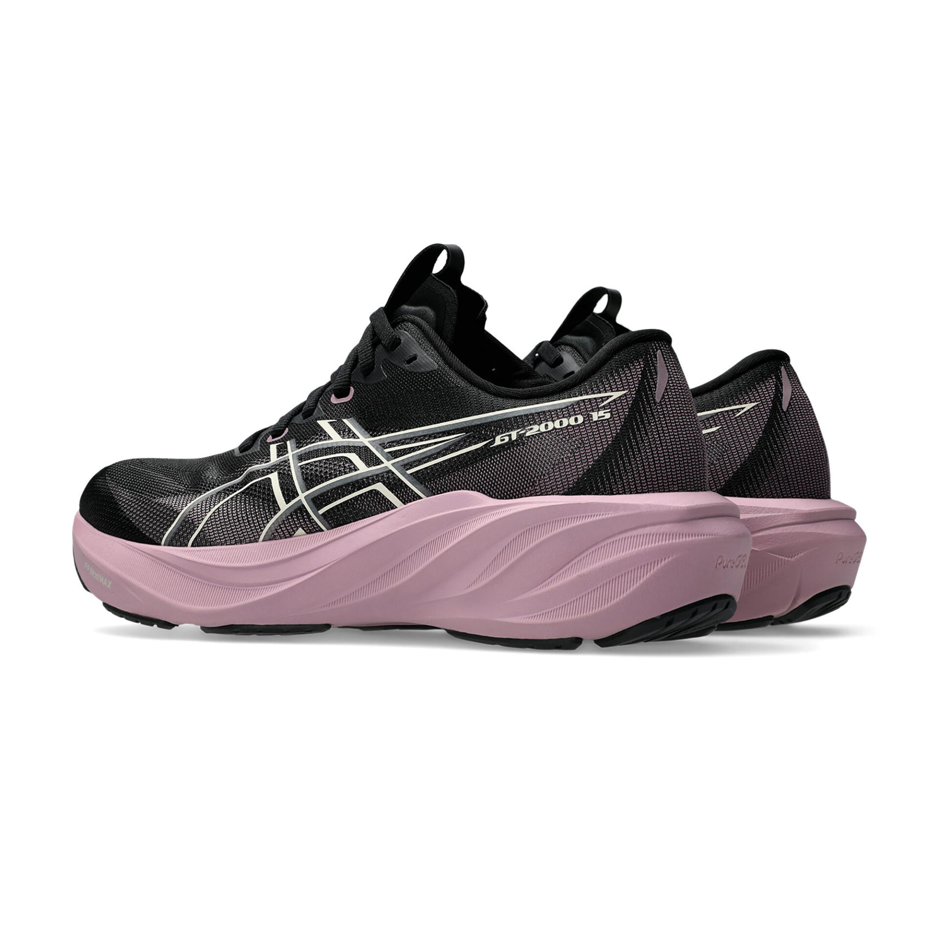 Asics Women's GT-2000 15 - Black/Taro Purple - Image 4