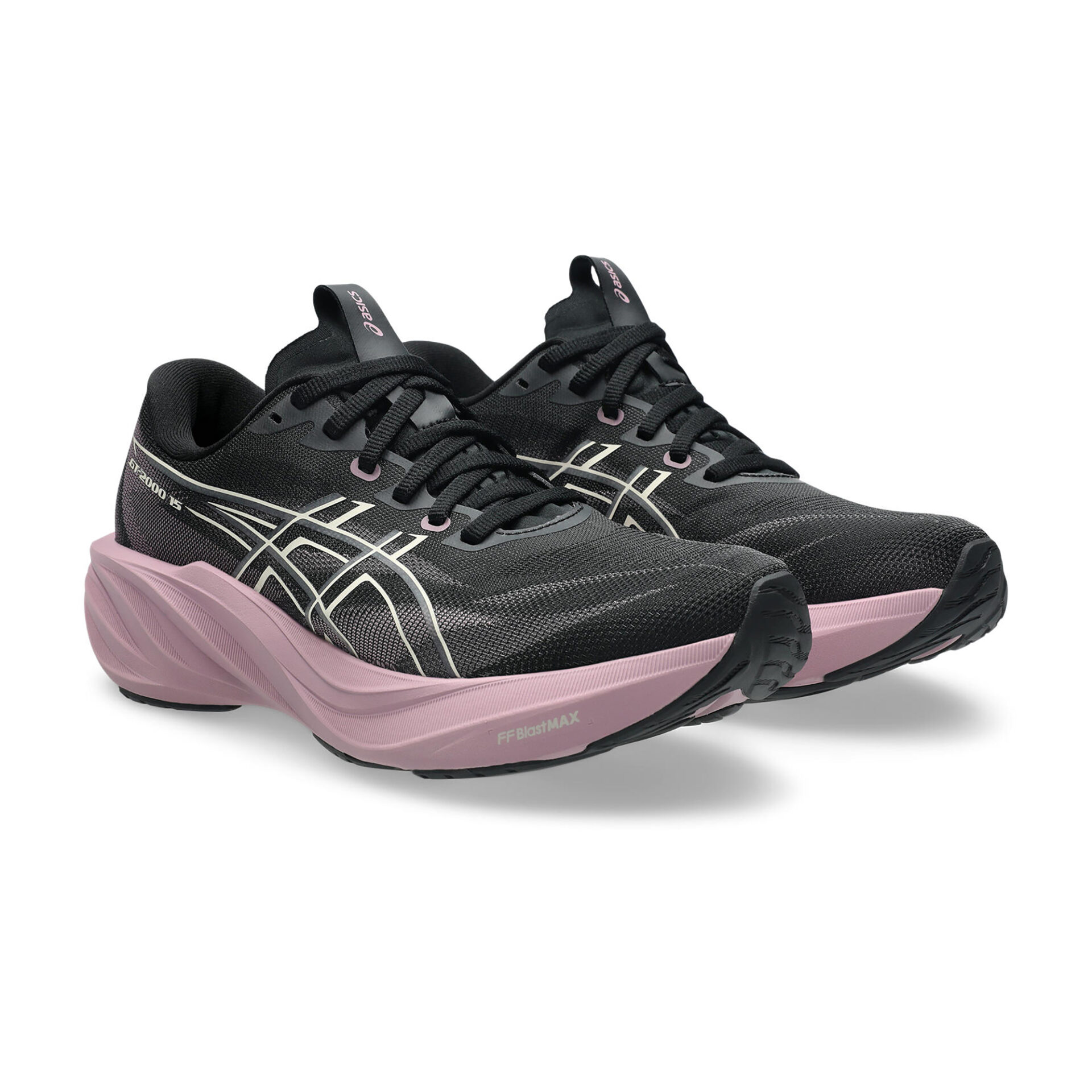 Asics Women's GT-2000 15 - Black/Taro Purple - Image 3