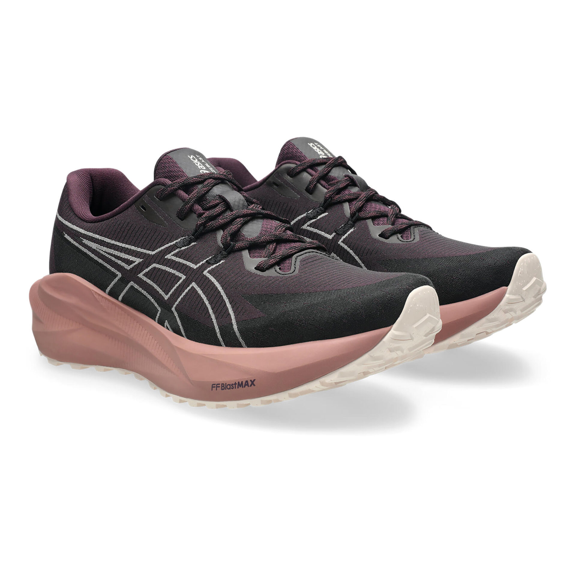 Asics Women's Blazeblast - Dark Aubergine/Rose Dust - Image 3