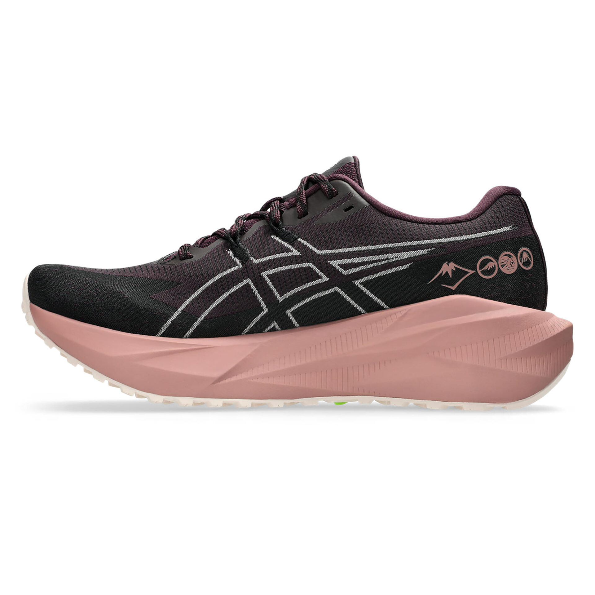 Asics Women's Blazeblast - Dark Aubergine/Rose Dust - Image 2