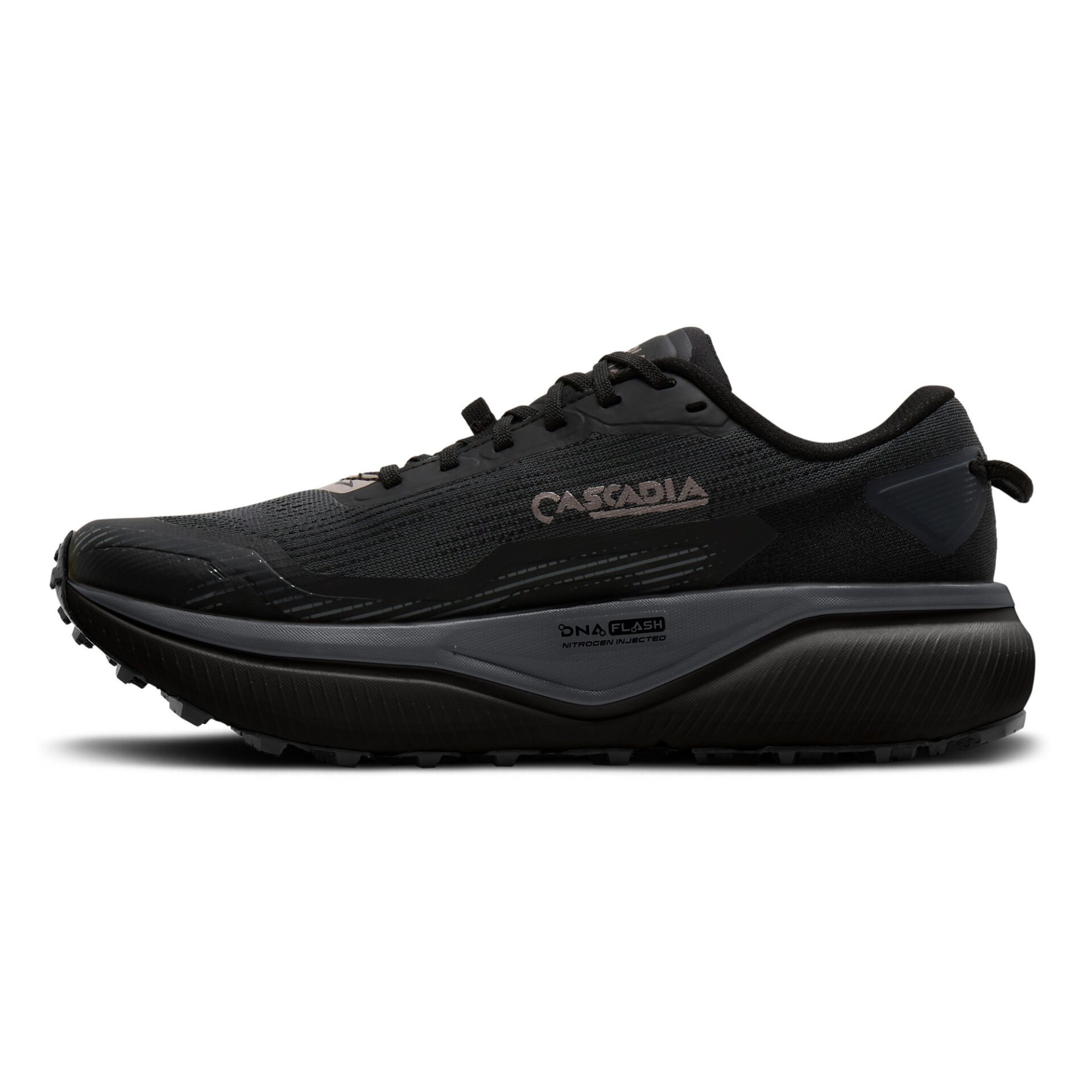 Brooks Men's Cascadia 20 GTX - Black/Ebony/Nocturnal - Image 2