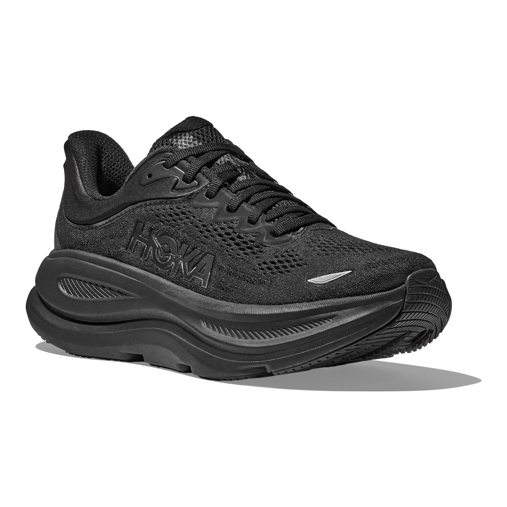 Hoka Women's Bondi 9 - Black/Black - Image 3