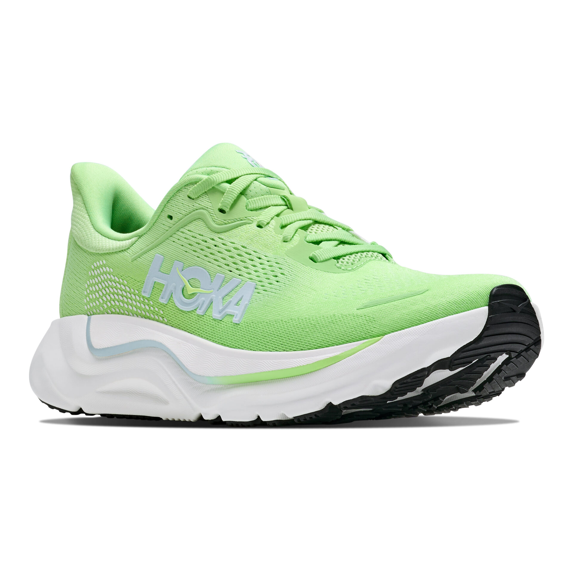 Hoka Women's Arahi 9 - Tart Apple/Glimmering Blue - Image 3