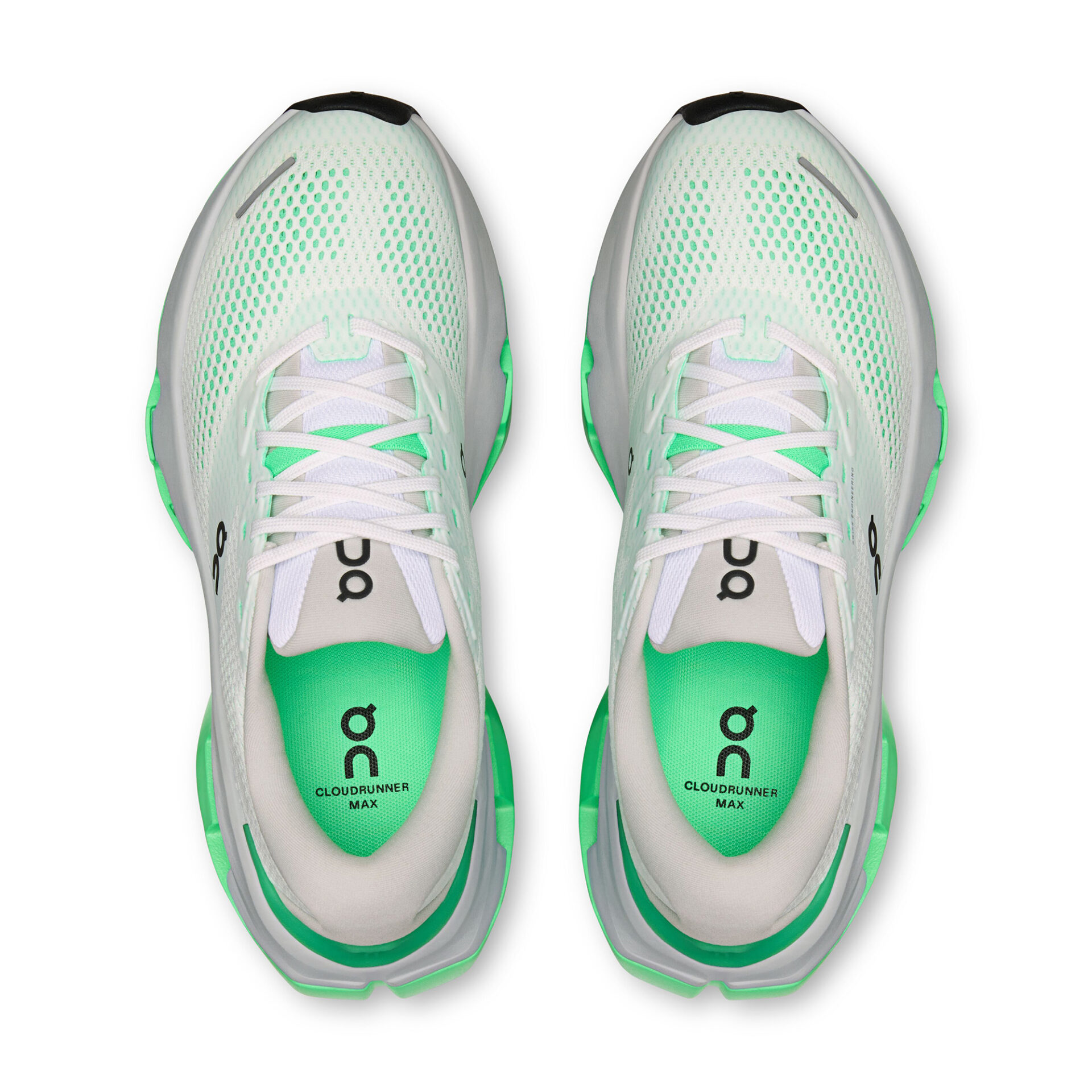 On Women's Cloudrunner 3 Max - White/Verdite - Image 4