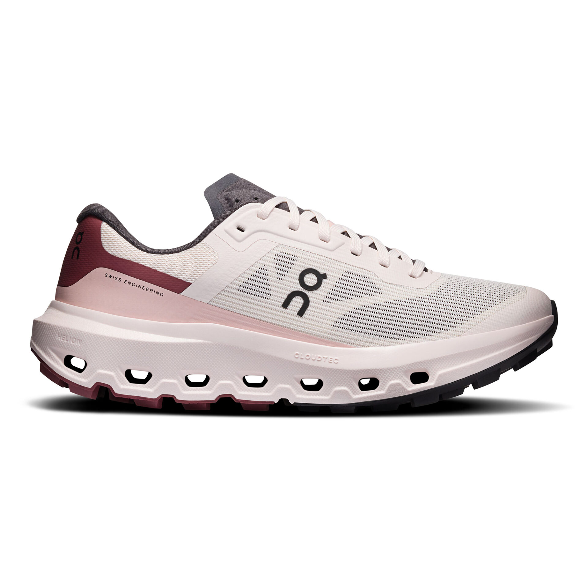 On Women's Cloudvista 3 - Oyster/Barberry