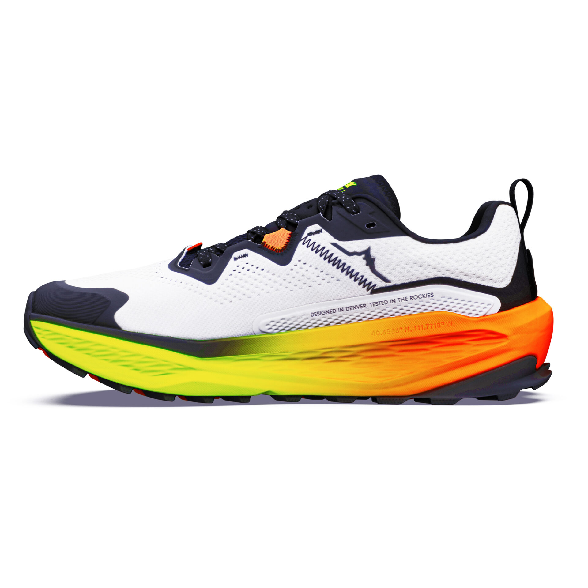 Altra Men's Olympus 7 - White/White/Black - Image 2