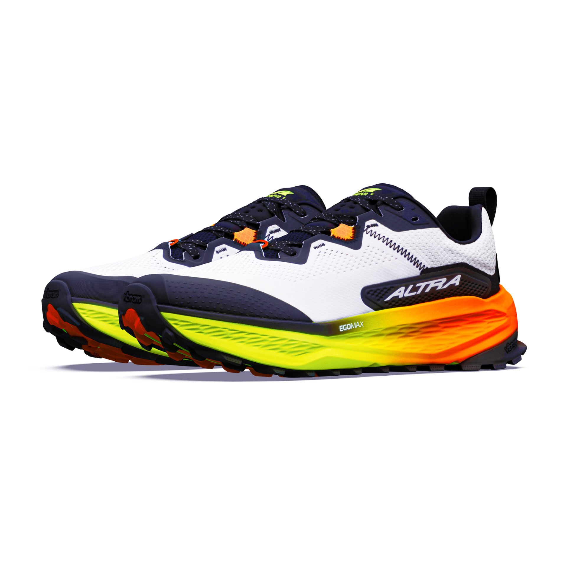 Altra Men's Olympus 7 - White/White/Black - Image 3
